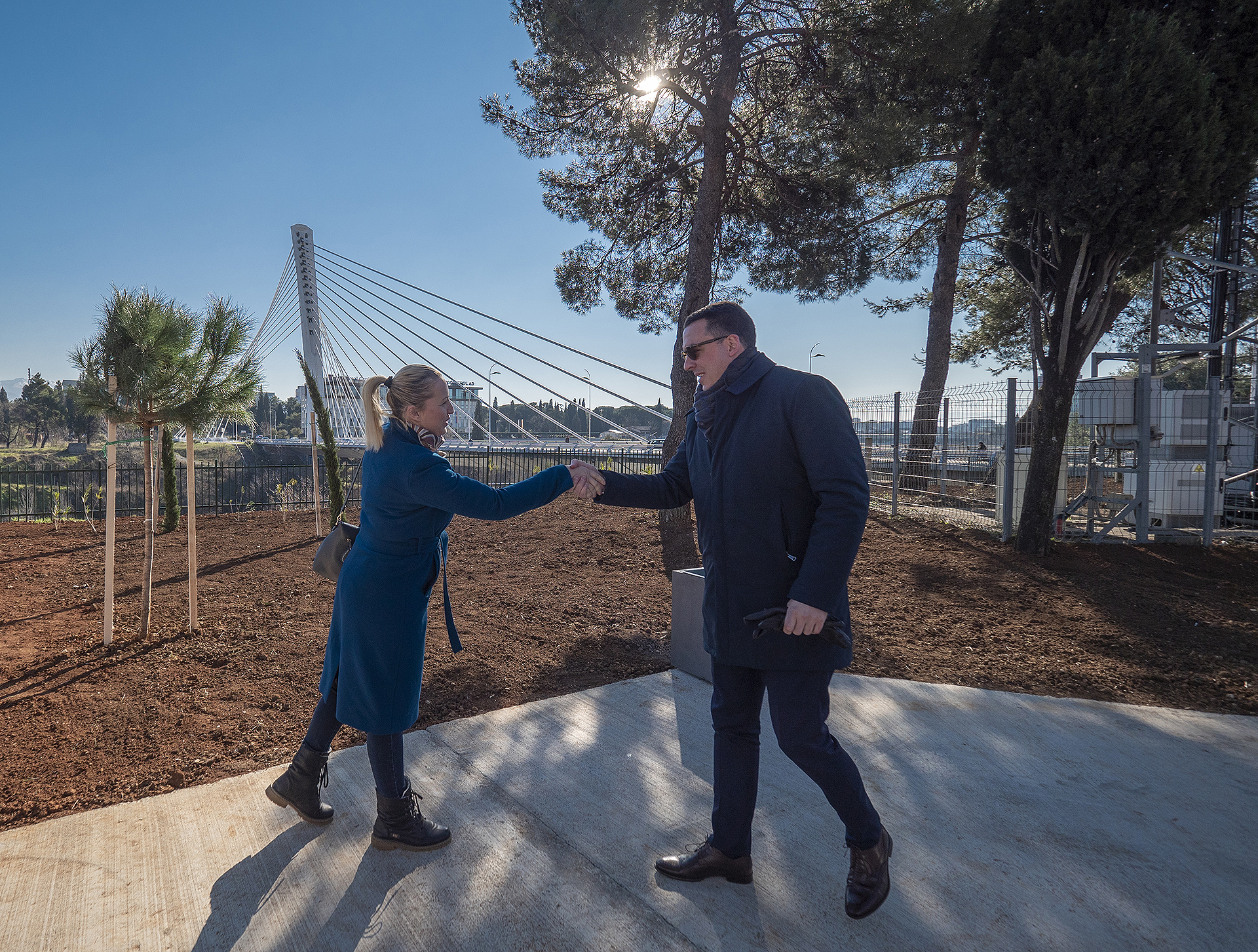 Završeno pejzažno uređenje površine prekoputa Ekonomskog fakulteta