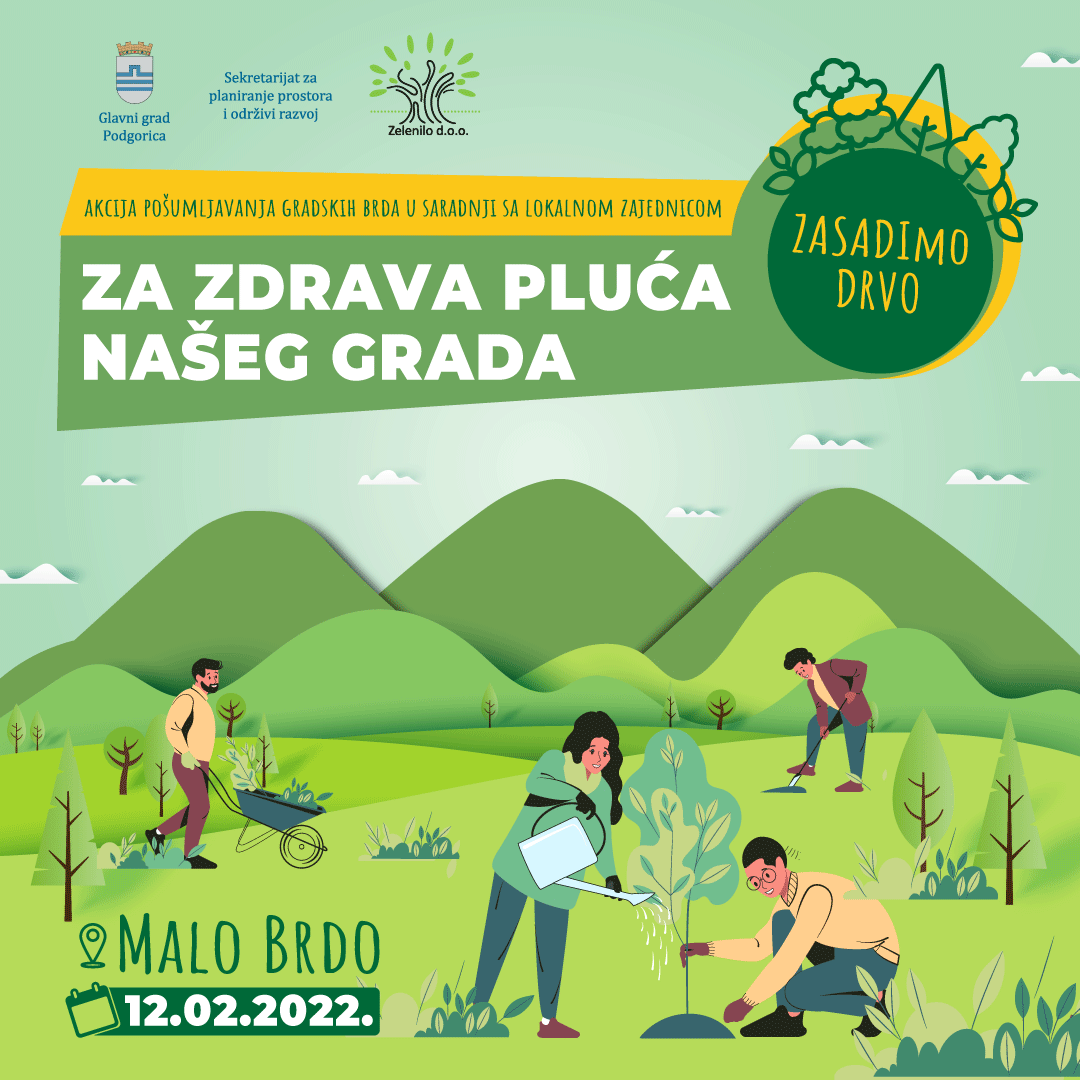 U subotu počinje akcija pošumljavanja "Za zdrava pluća našeg grada" na Malom brdu