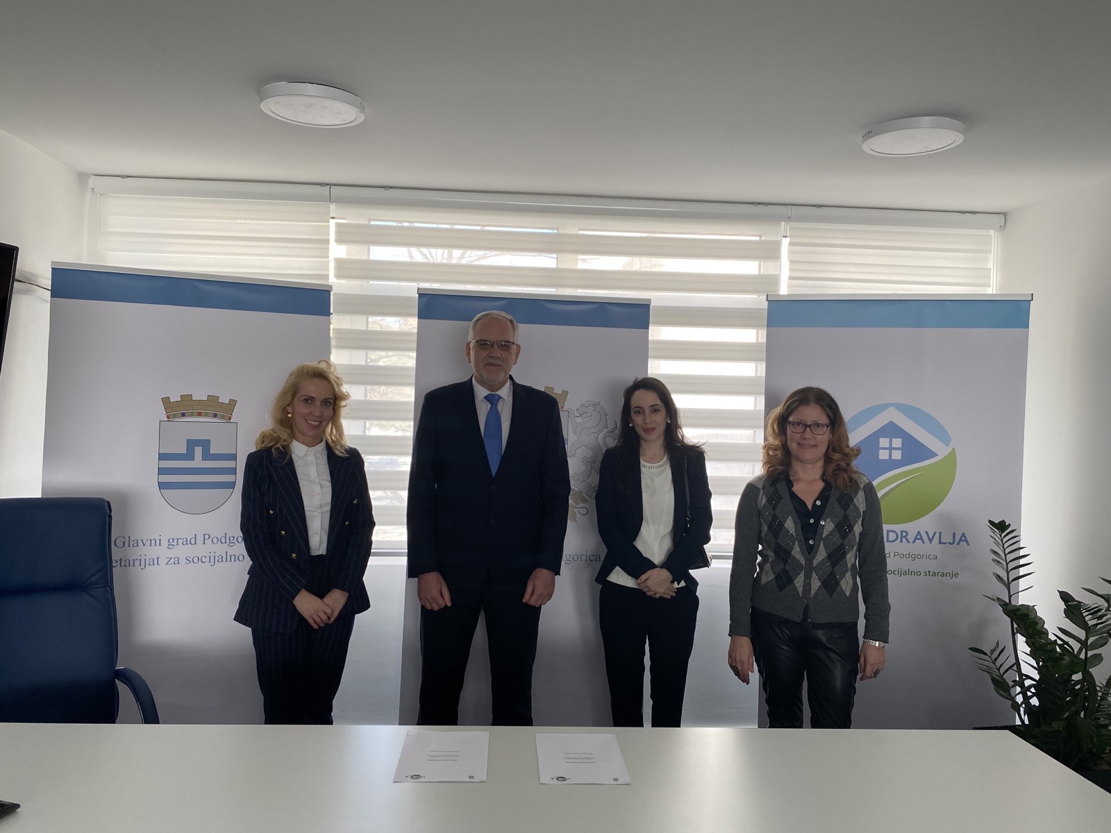 Sekretarijat za socijalno staranje Glavnog grada i Univerzitet Donja Gorica potpisali sporazum o saradnji; Praksa za studente psihologije u Kući zdravlja