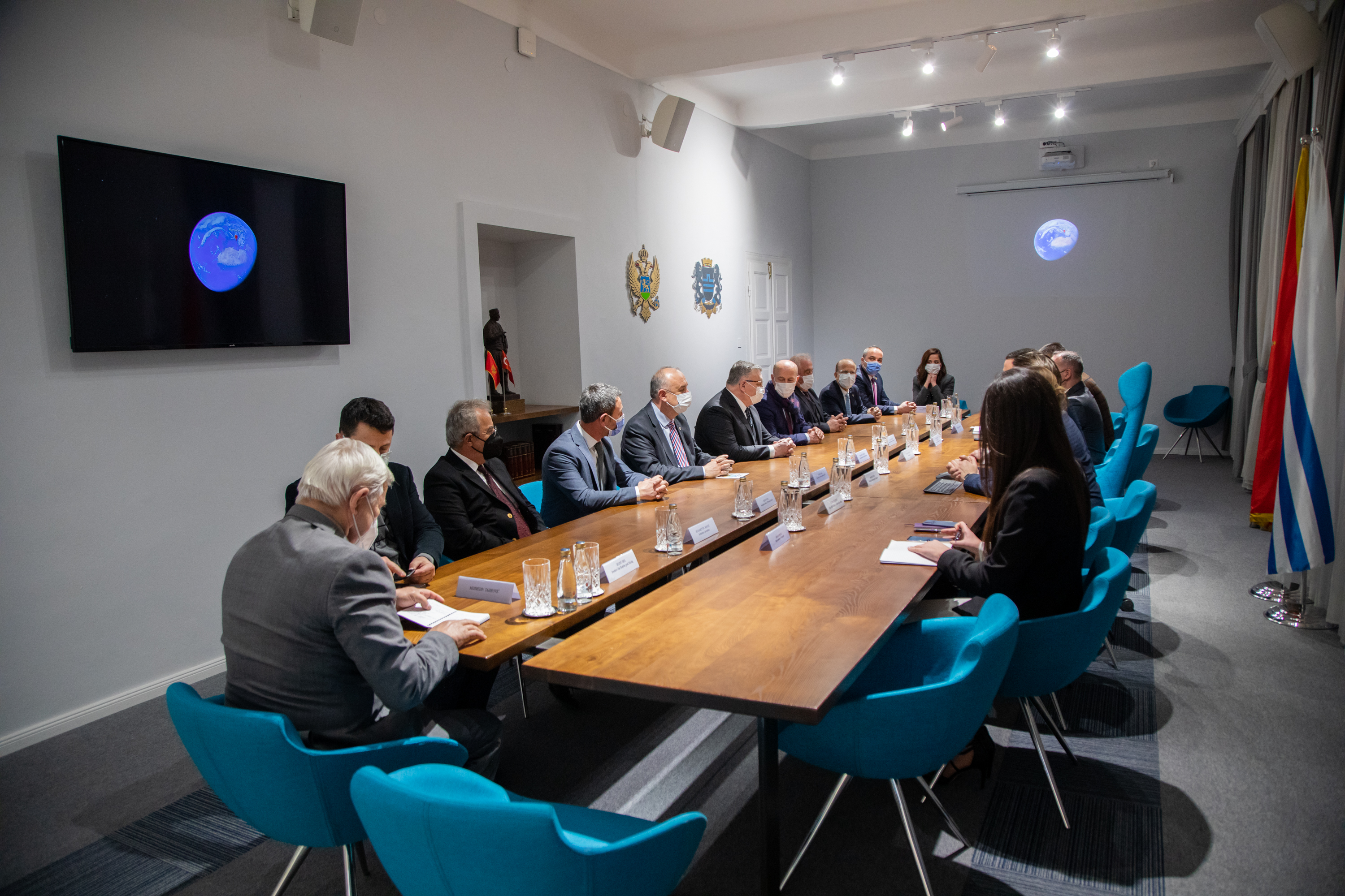 Glavni grad nastavlja da unapređuje međunarodnu saradnju; Vuković ugostio gradonačelnika Kirklarelija