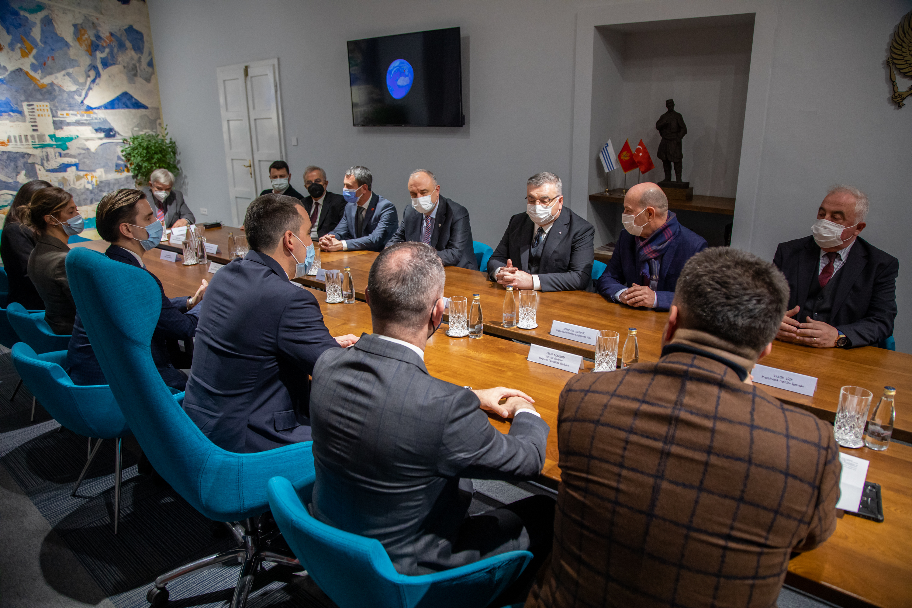 Glavni grad nastavlja da unapređuje međunarodnu saradnju; Vuković ugostio gradonačelnika Kirklarelija