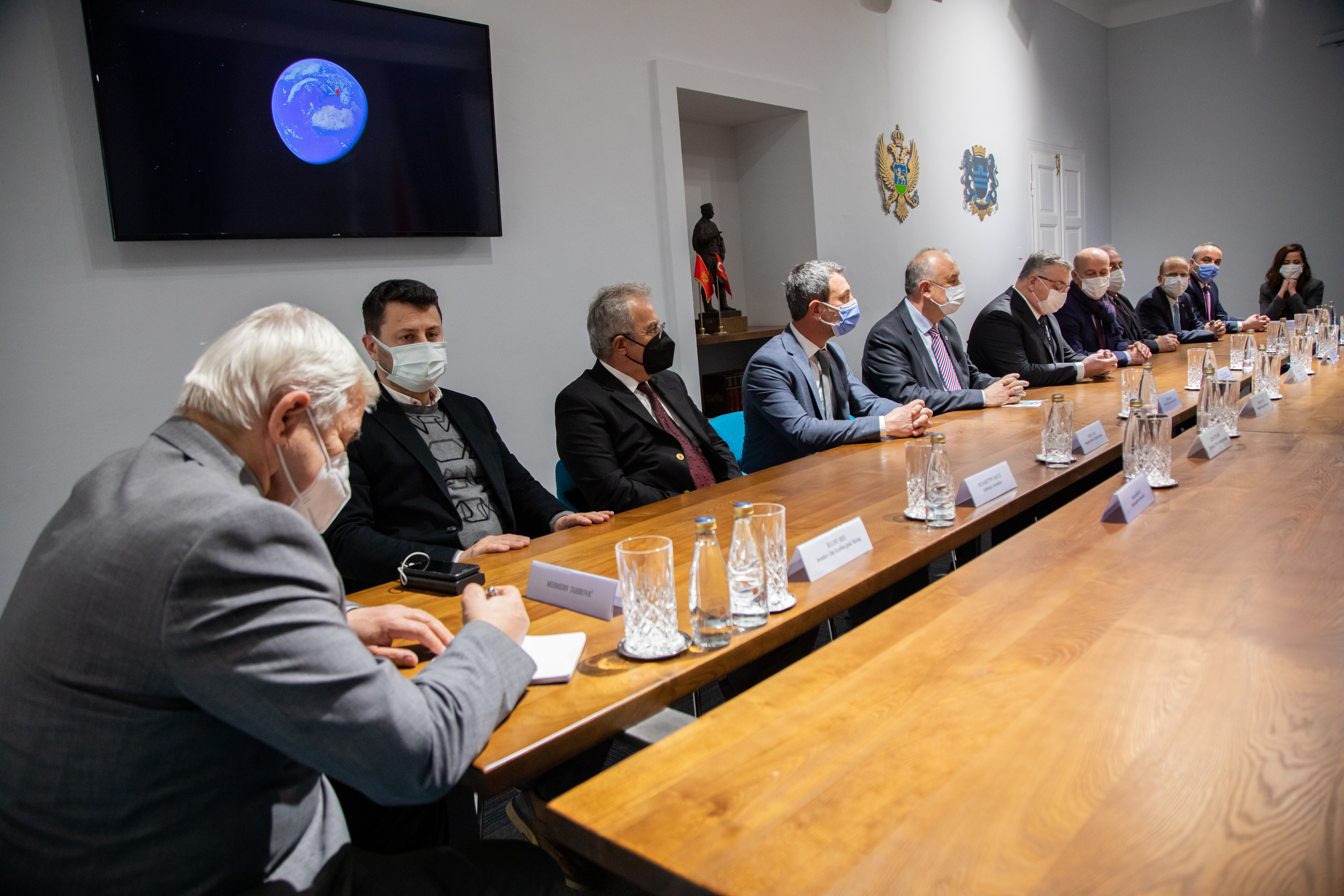 Glavni grad nastavlja da unapređuje međunarodnu saradnju; Vuković ugostio gradonačelnika Kirklarelija