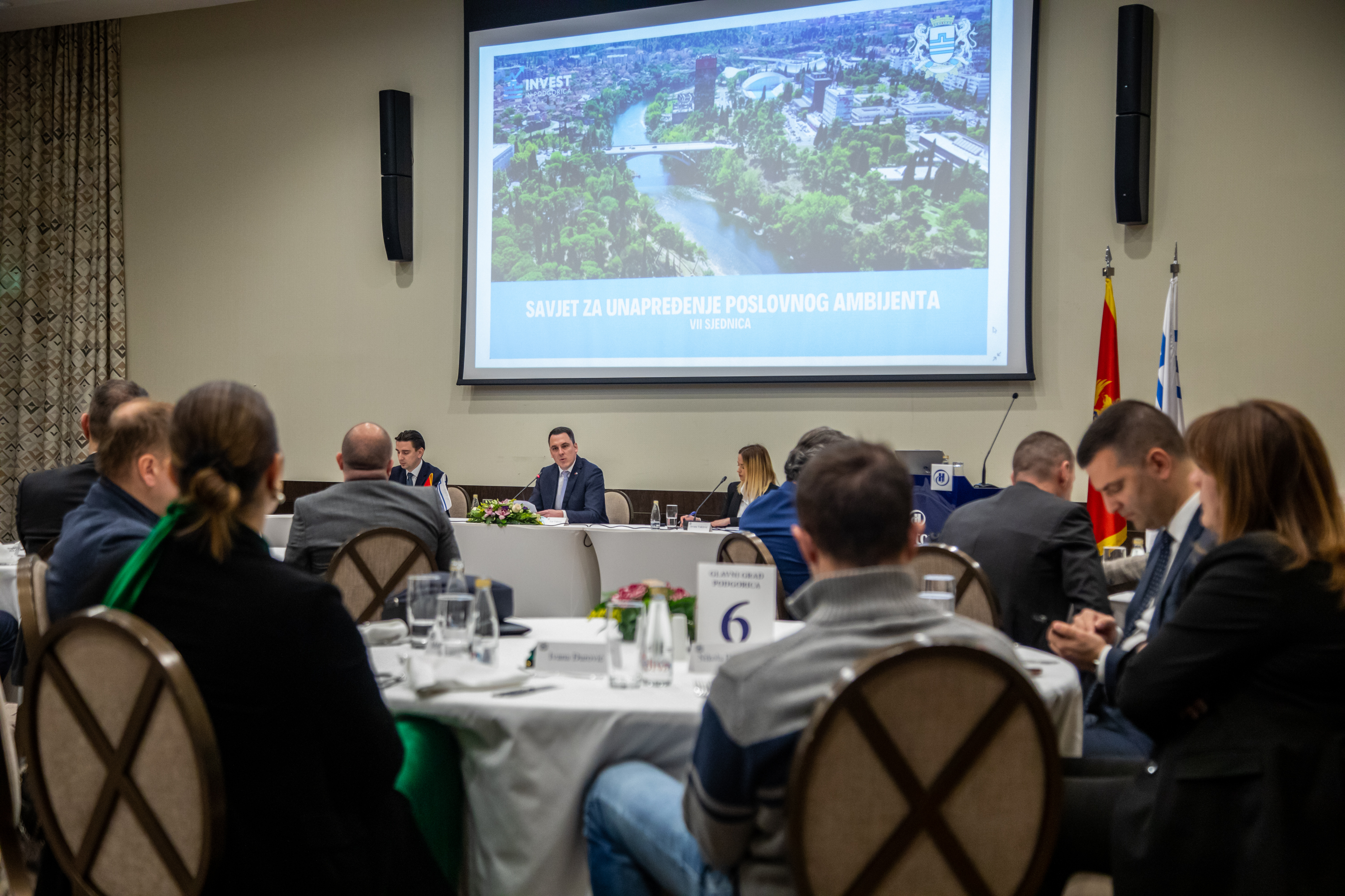 Održana  7. sjednica Savjeta za unapređenje poslovnog ambijenta u Podgorici
