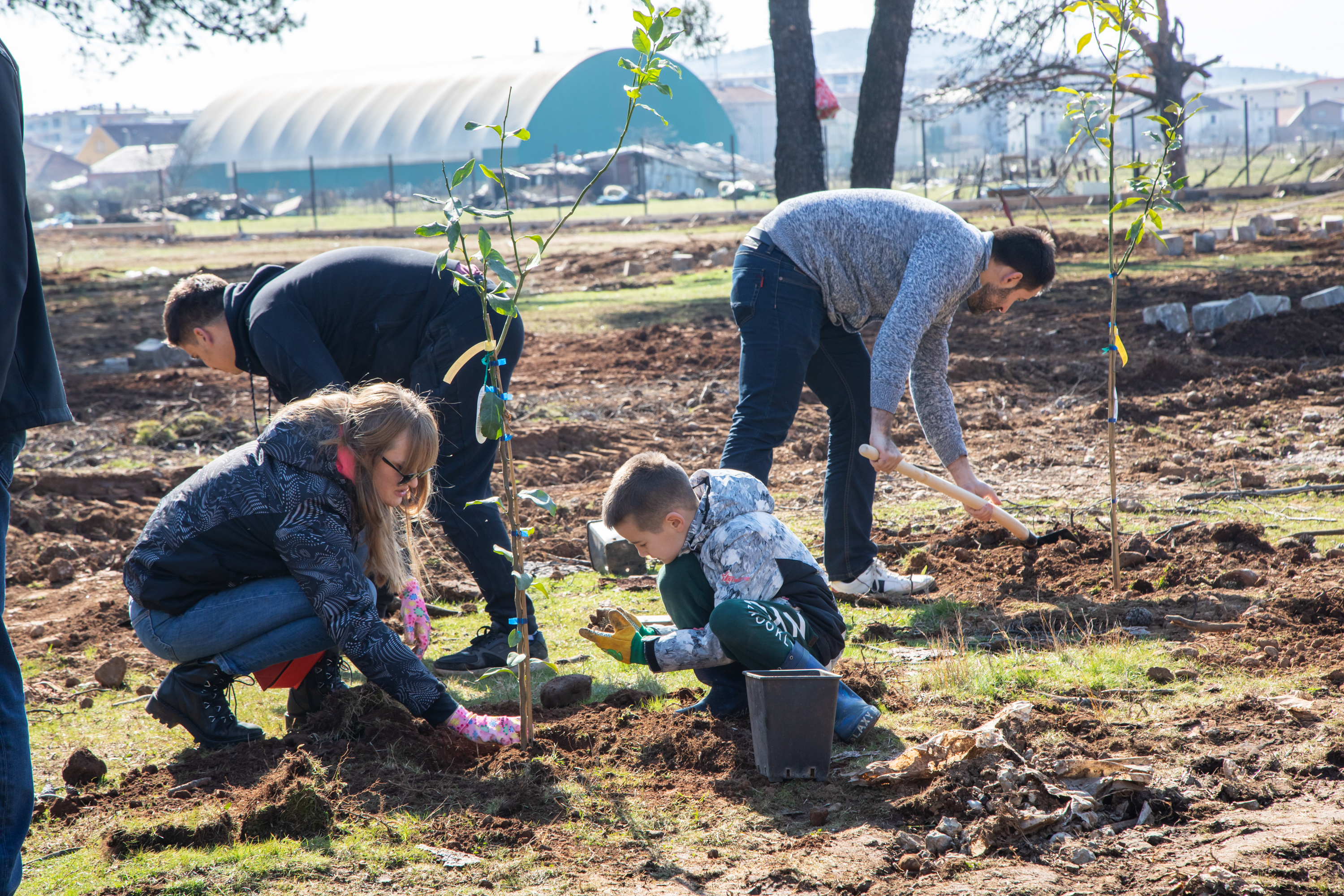 Realizovana prva akcija sadnje u okviru projekta Urbane bašte