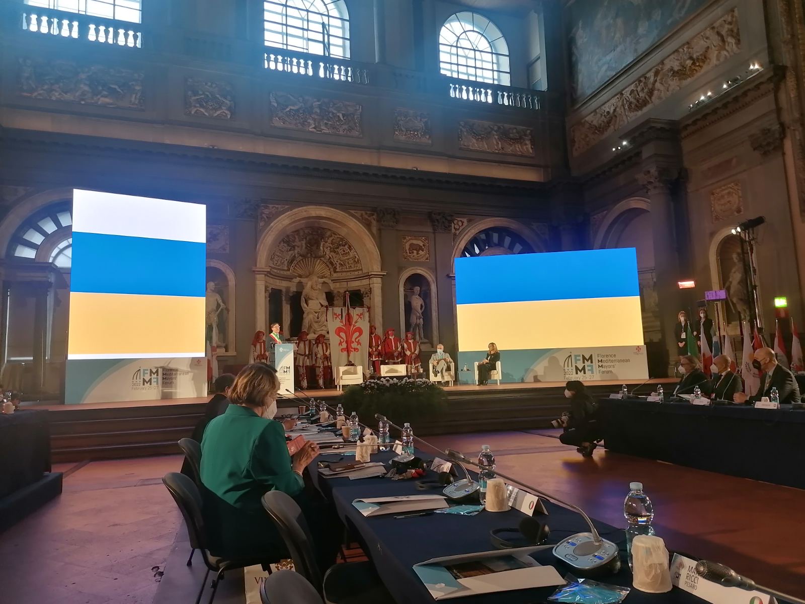 Delegacija Glavnog grada na Forumu gradonačelnika Mediterana; Glavni grad potpisnik Firentinske povelje