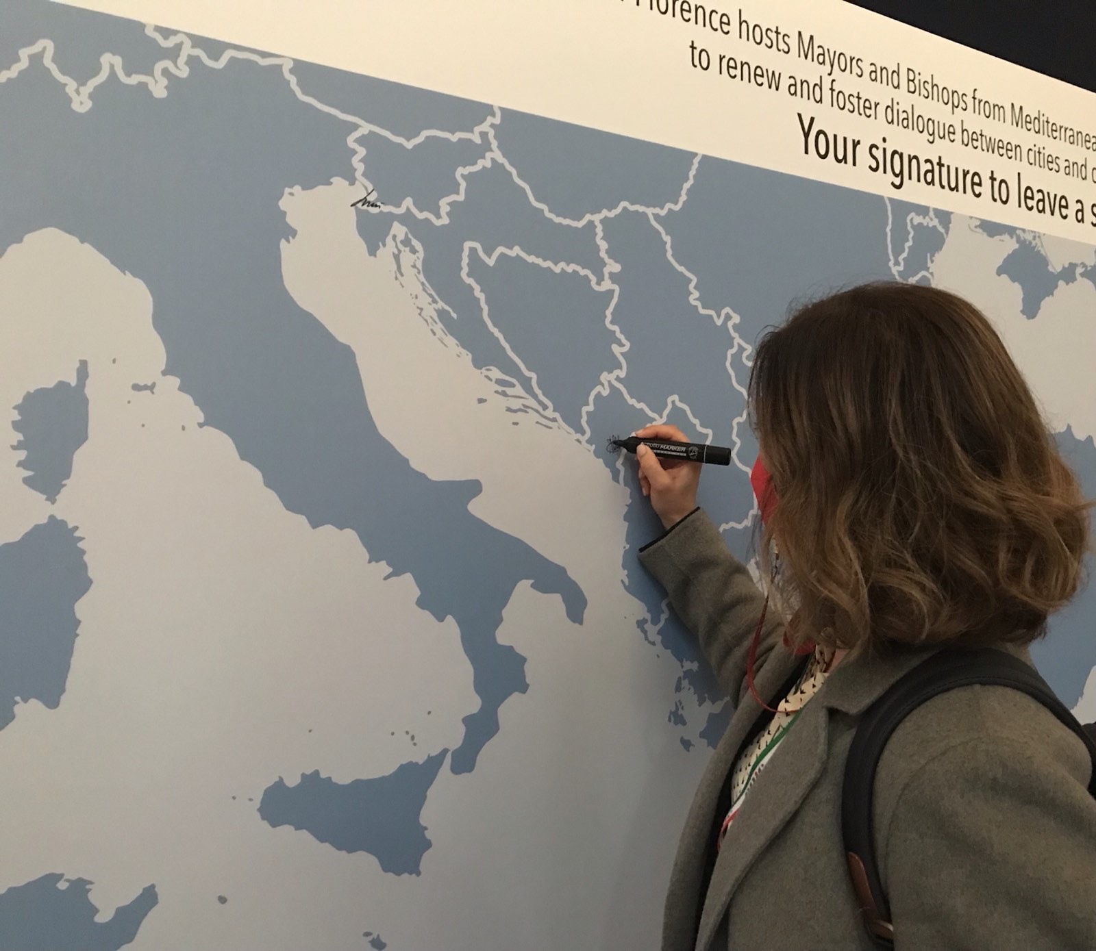 Delegacija Glavnog grada na Forumu gradonačelnika Mediterana; Glavni grad potpisnik Firentinske povelje