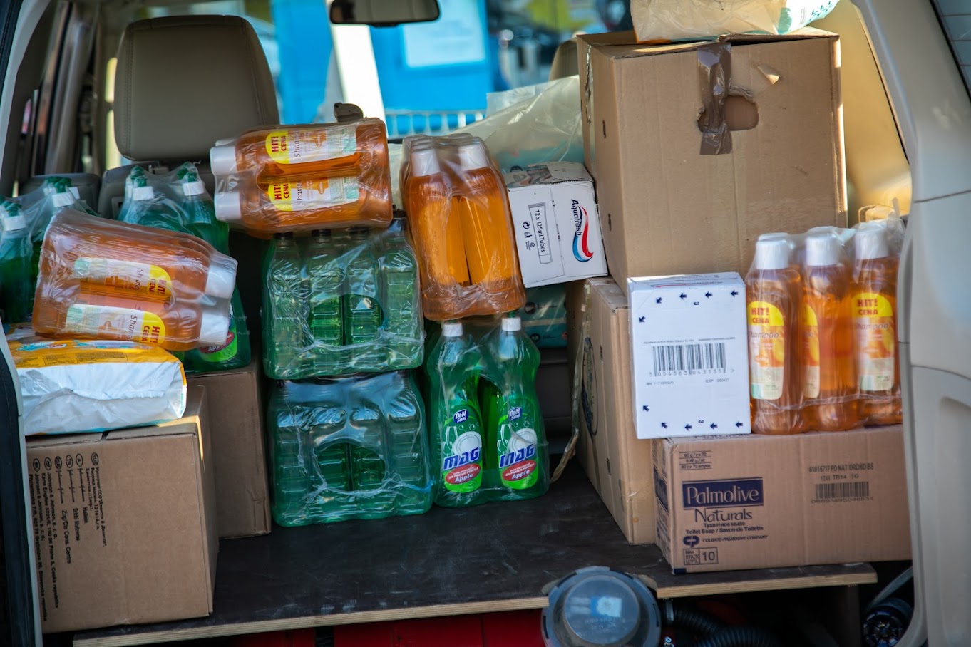 Na Trgu nezavisnosti počela akcija "Građani Podgorice za Ukrajinu"