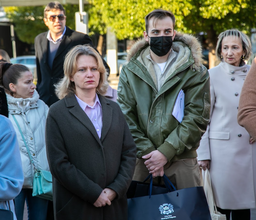 Na Trgu nezavisnosti počela akcija "Građani Podgorice za Ukrajinu"