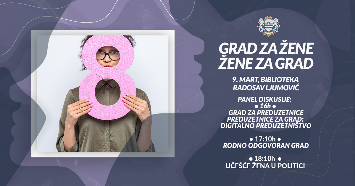 "Grad za žene-žene za grad" u Narodnoj biblioteci "Radosav Ljumović"