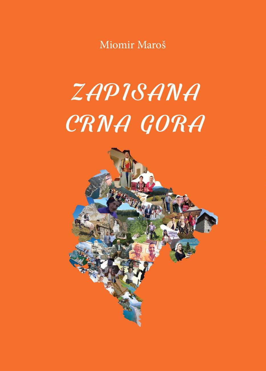 Večeras u KIC-u promocija 20 godina emisije "Zapis" i knjiga 1 i 2 “Zapisana Crna Gora" dr Miomira Maroša