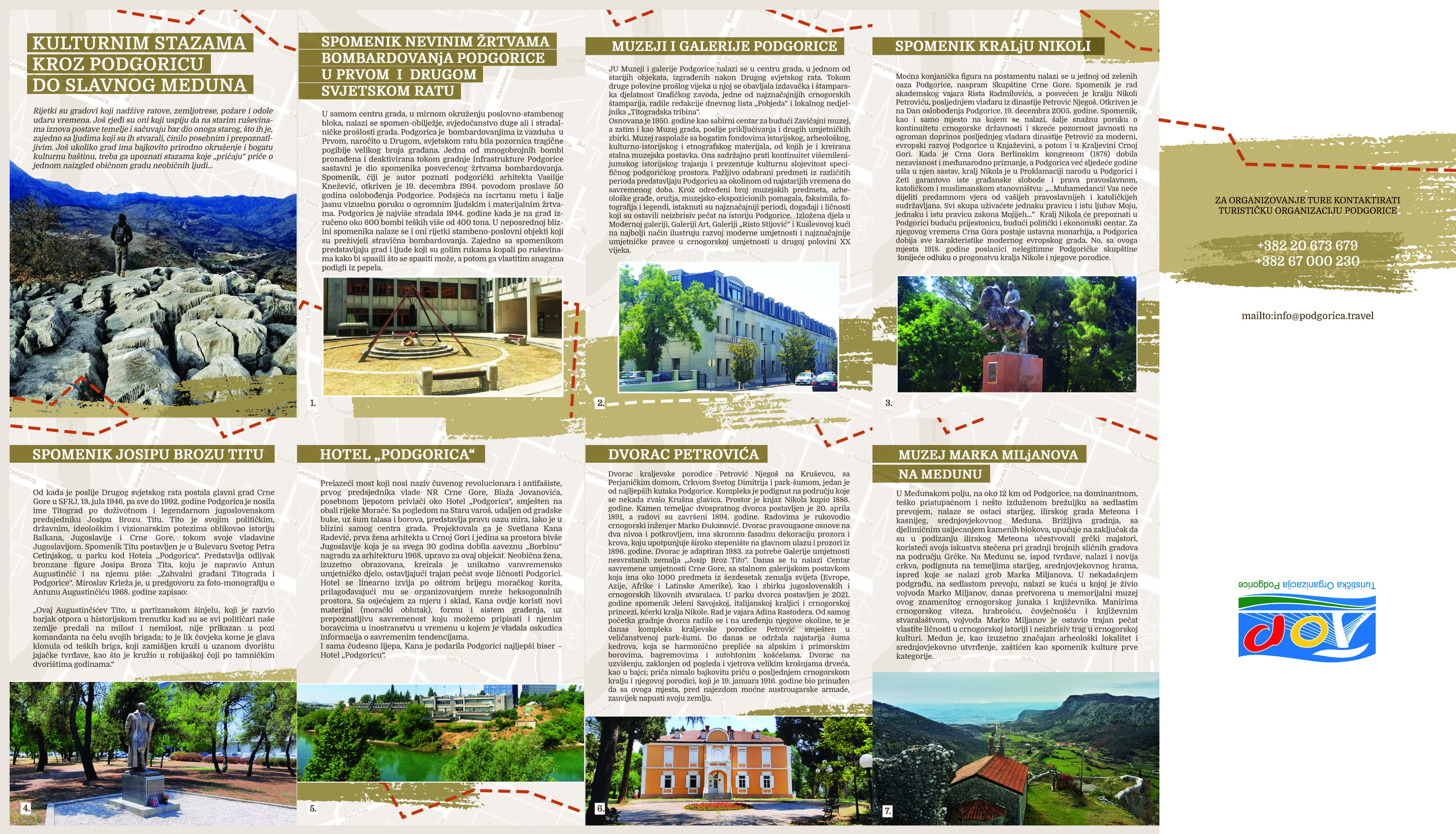 Turistička organizacija Glavnog grada nastavlja sa organizovanjem kulturno-istorijskih ruta za sugrađane i turiste