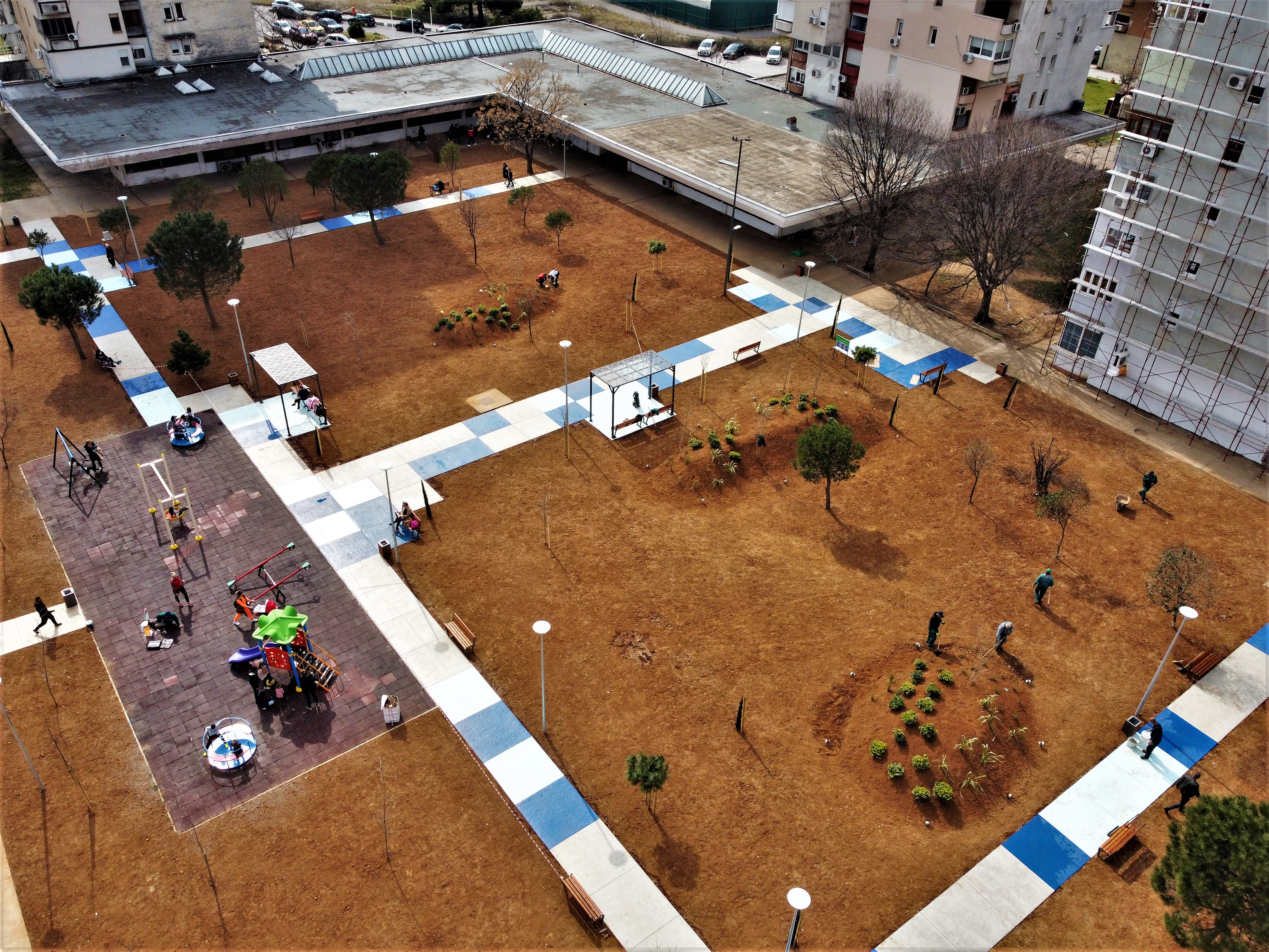 Blok V dobio parkovsku površinu na preko 5.000m2