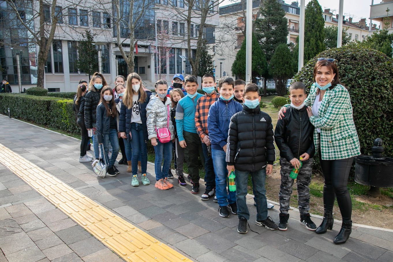 Gradonačelnik Podgorice ugostio učenike OŠ “Dr Dragiša Ivanović”