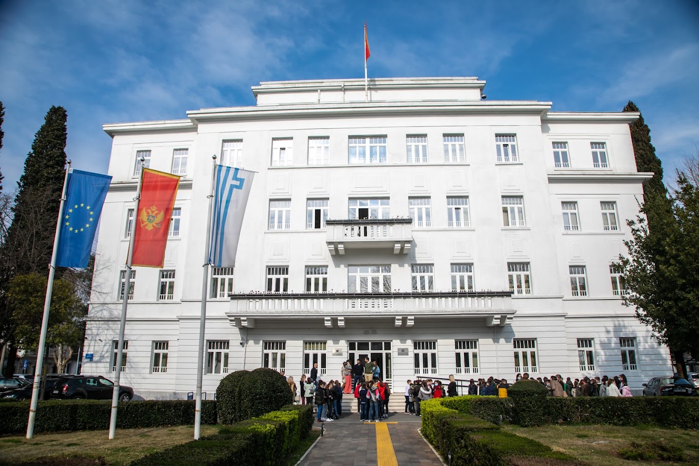 Gradonačelnik Podgorice ugostio učenike OŠ “Dr Dragiša Ivanović”