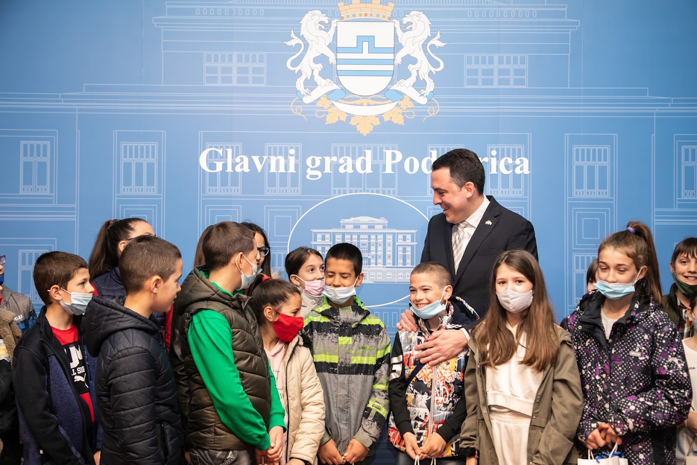 Gradonačelnik Podgorice ugostio učenike OŠ “Dr Dragiša Ivanović”