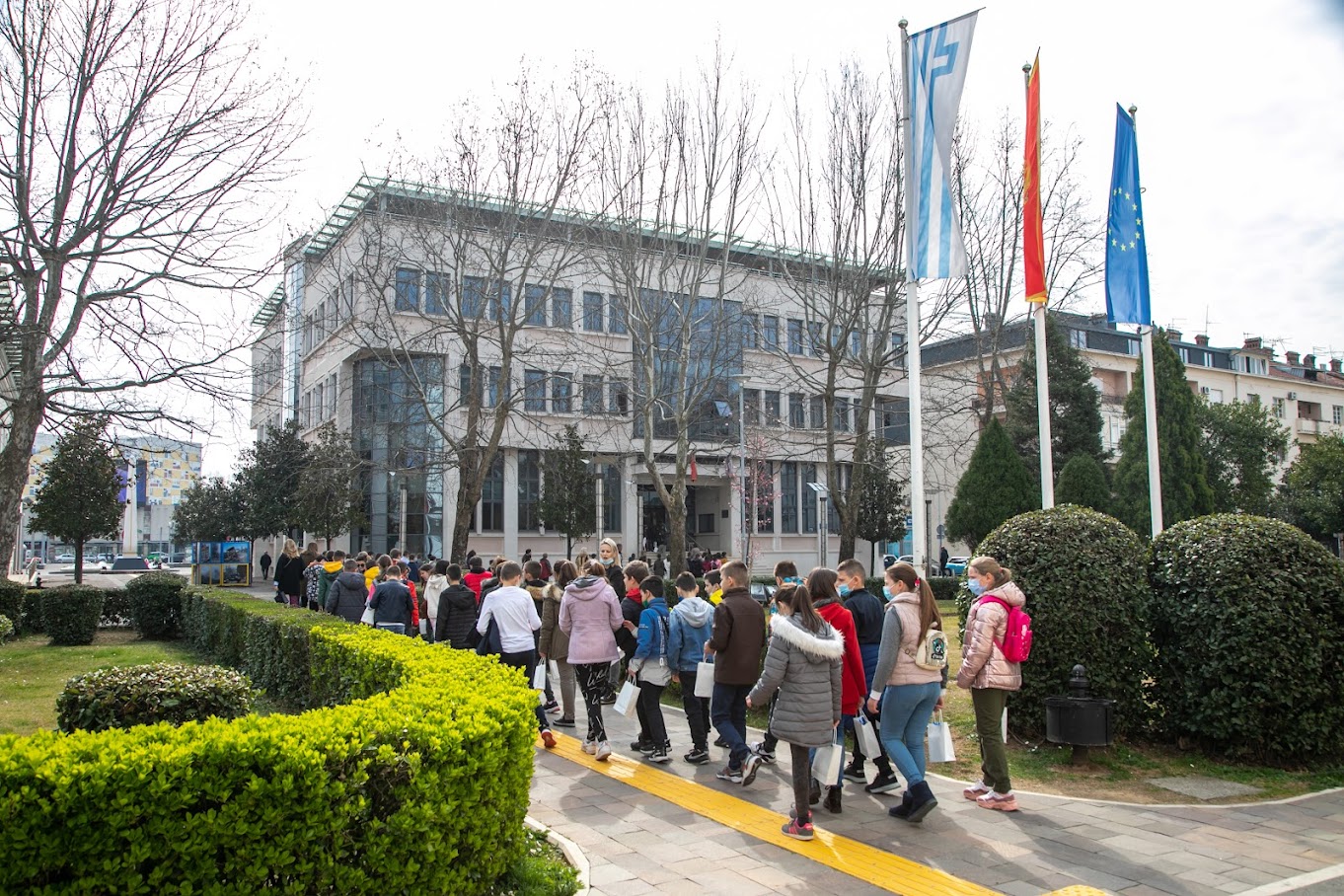 Gradonačelnik Podgorice ugostio učenike OŠ “Dr Dragiša Ivanović”