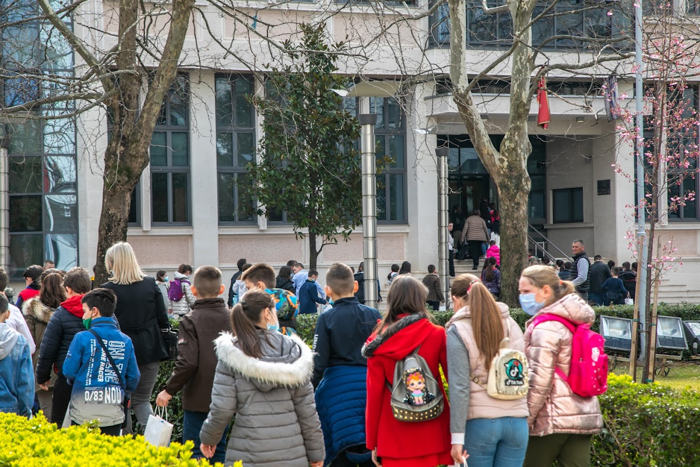 Gradonačelnik Podgorice ugostio učenike OŠ “Dr Dragiša Ivanović”