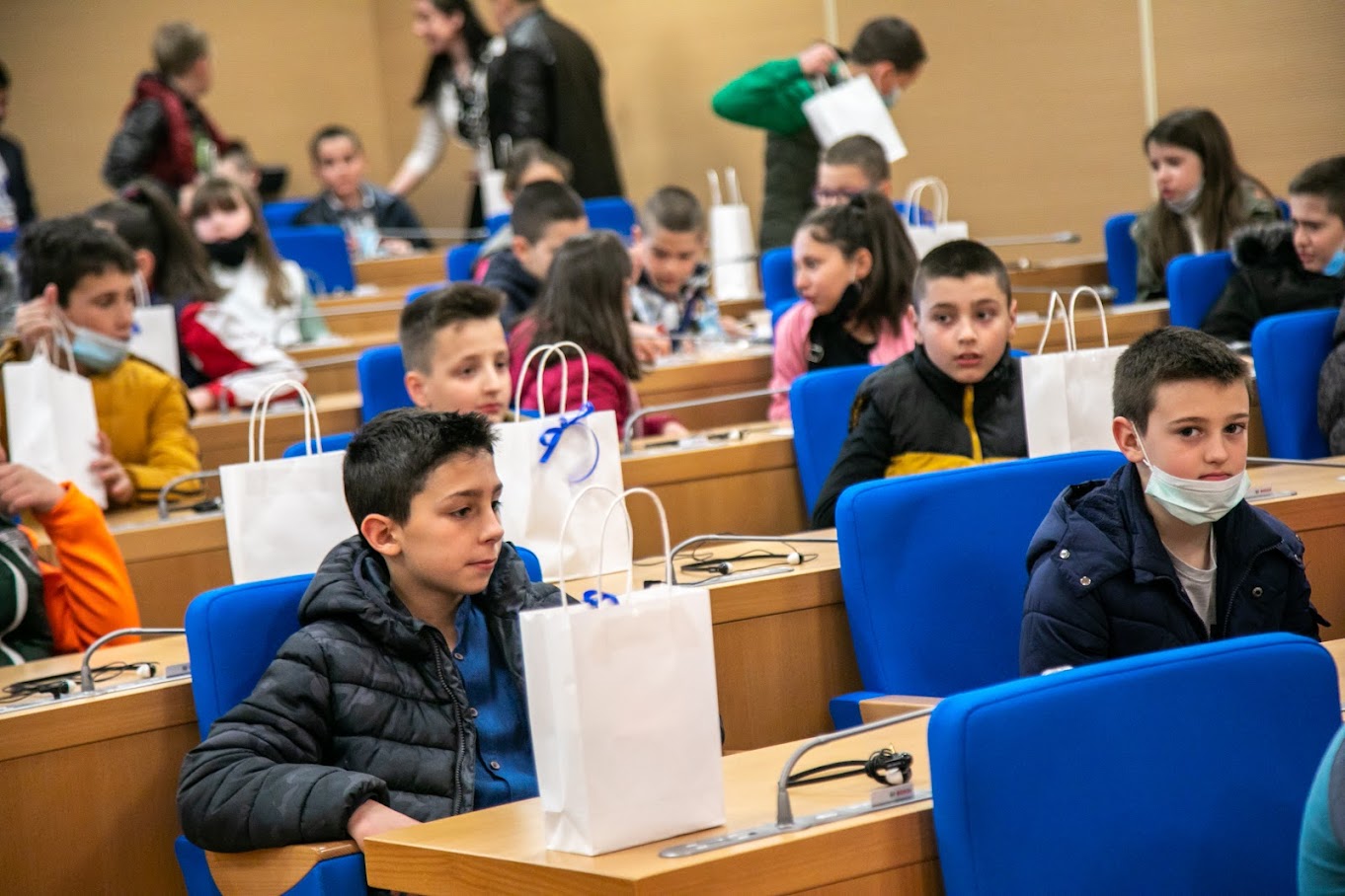 Gradonačelnik Podgorice ugostio učenike OŠ “Dr Dragiša Ivanović”