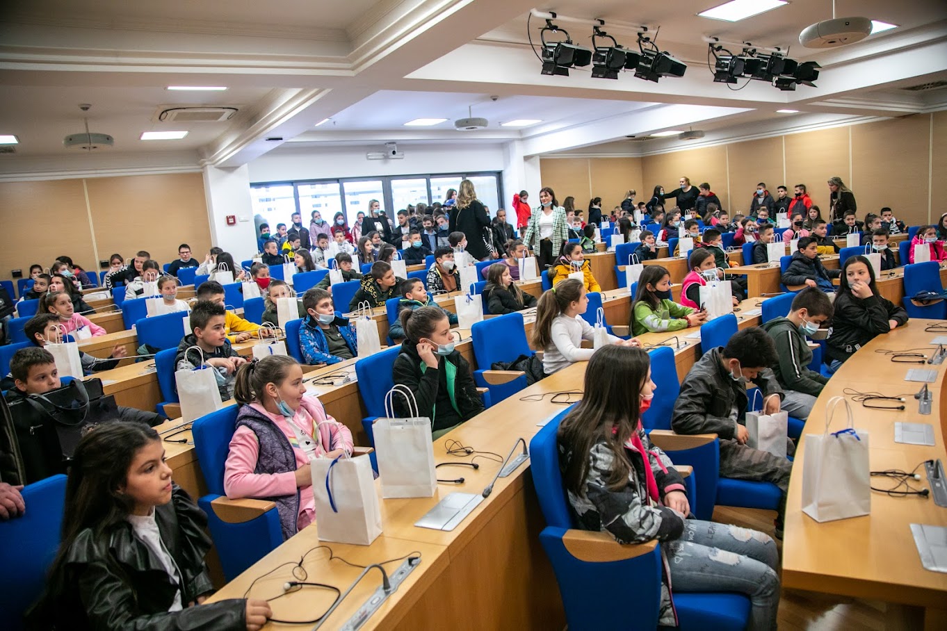 Gradonačelnik Podgorice ugostio učenike OŠ “Dr Dragiša Ivanović”