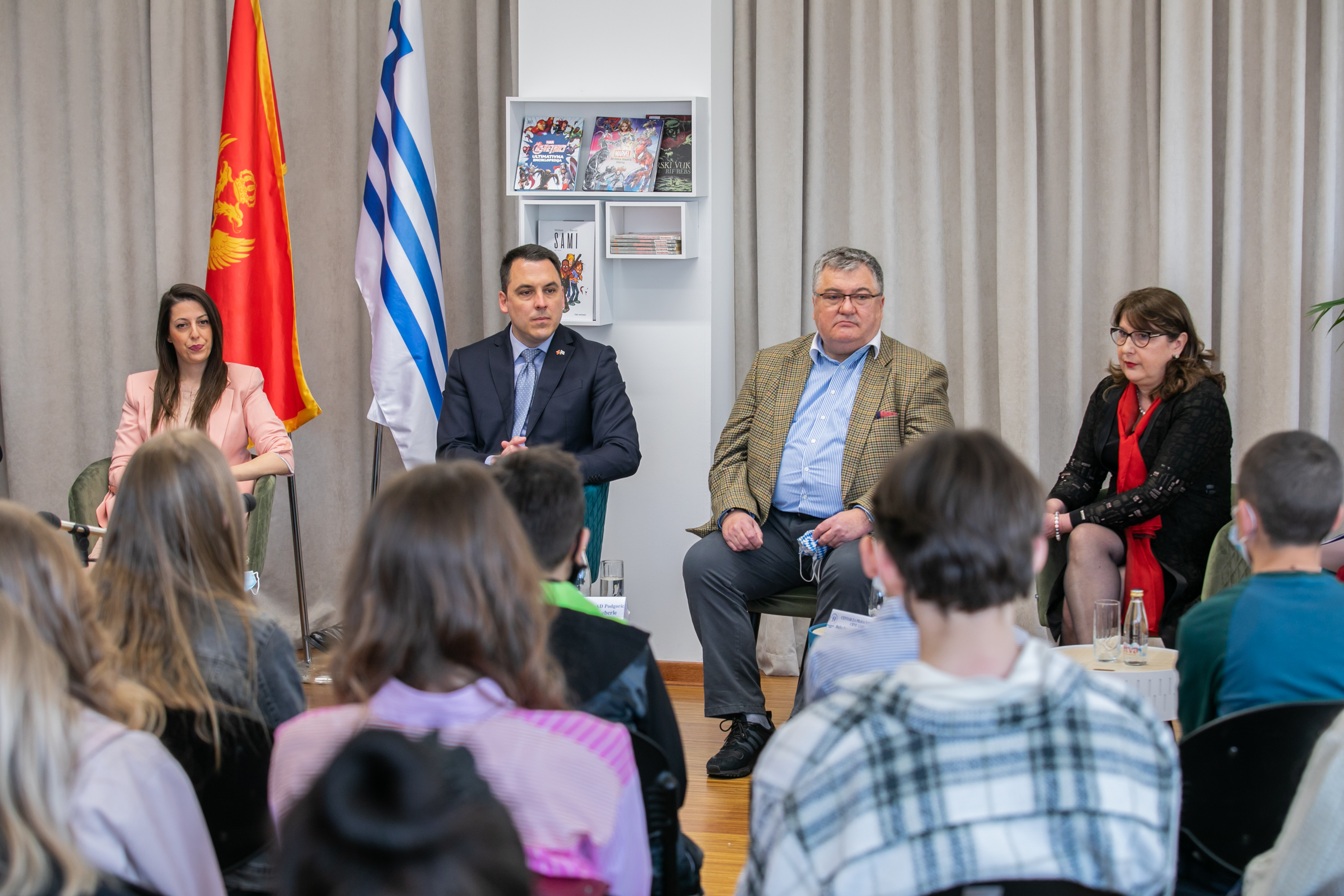 Vuković sa članovima Dječjeg parlamenta: Čuvajmo Podgoricu jer je ona naš zajednički dom