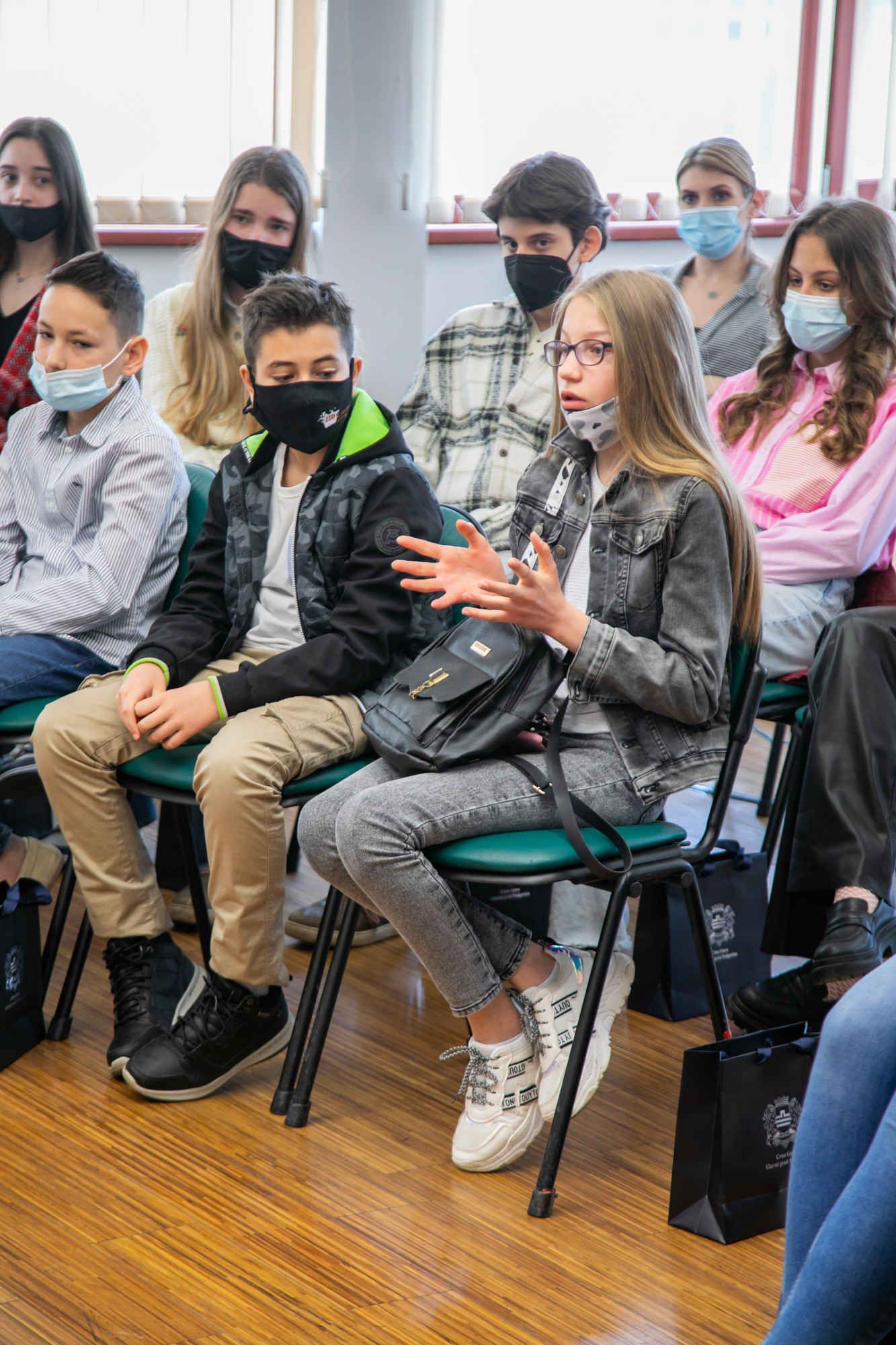 Vuković sa članovima Dječjeg parlamenta: Čuvajmo Podgoricu jer je ona naš zajednički dom