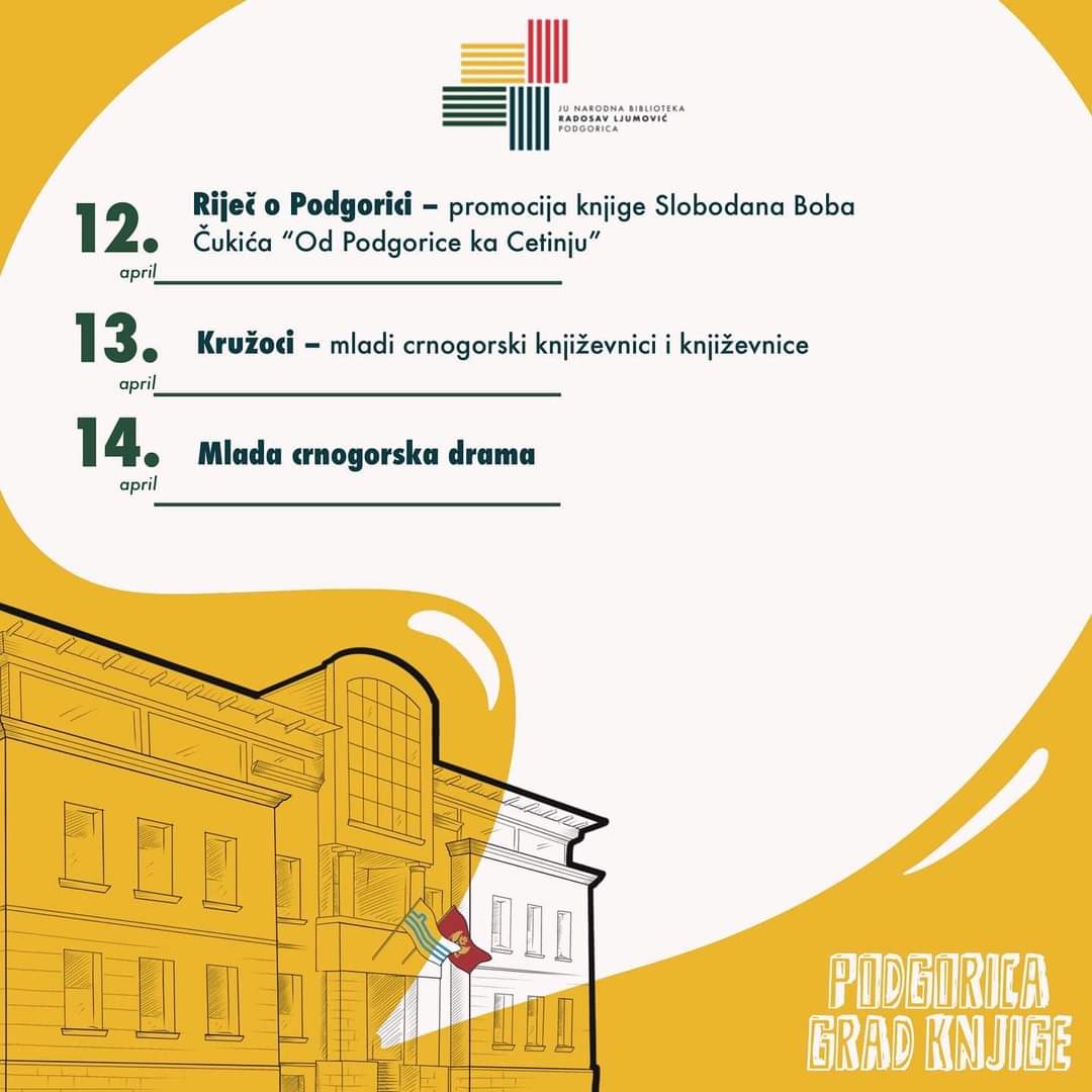 April u znaku književnosti