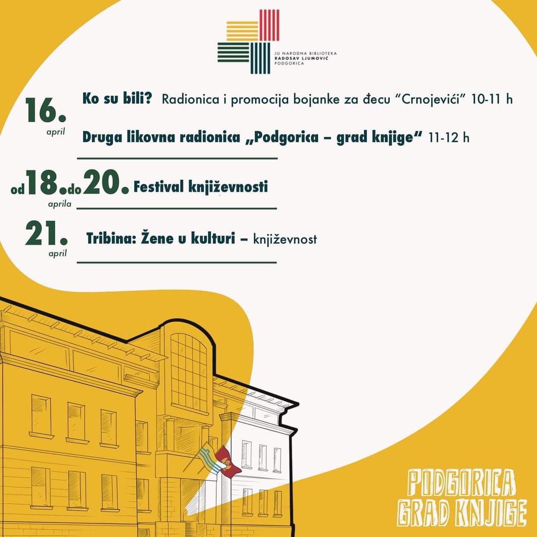 April u znaku književnosti