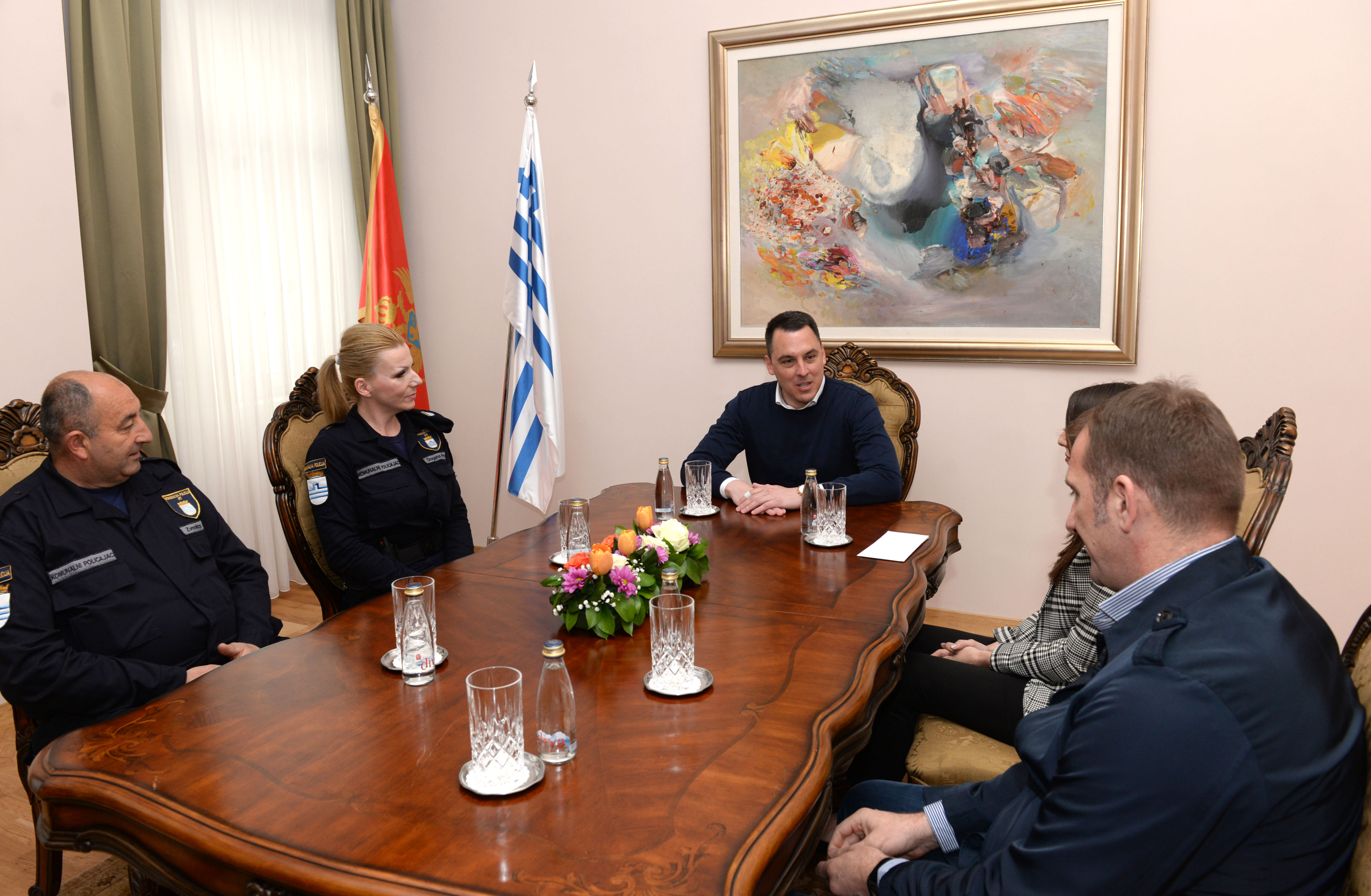 Vuković upriličio prijem za komunalne policajce; Popović i Petkov primjer kako se odgovorno obavlja veoma težak posao