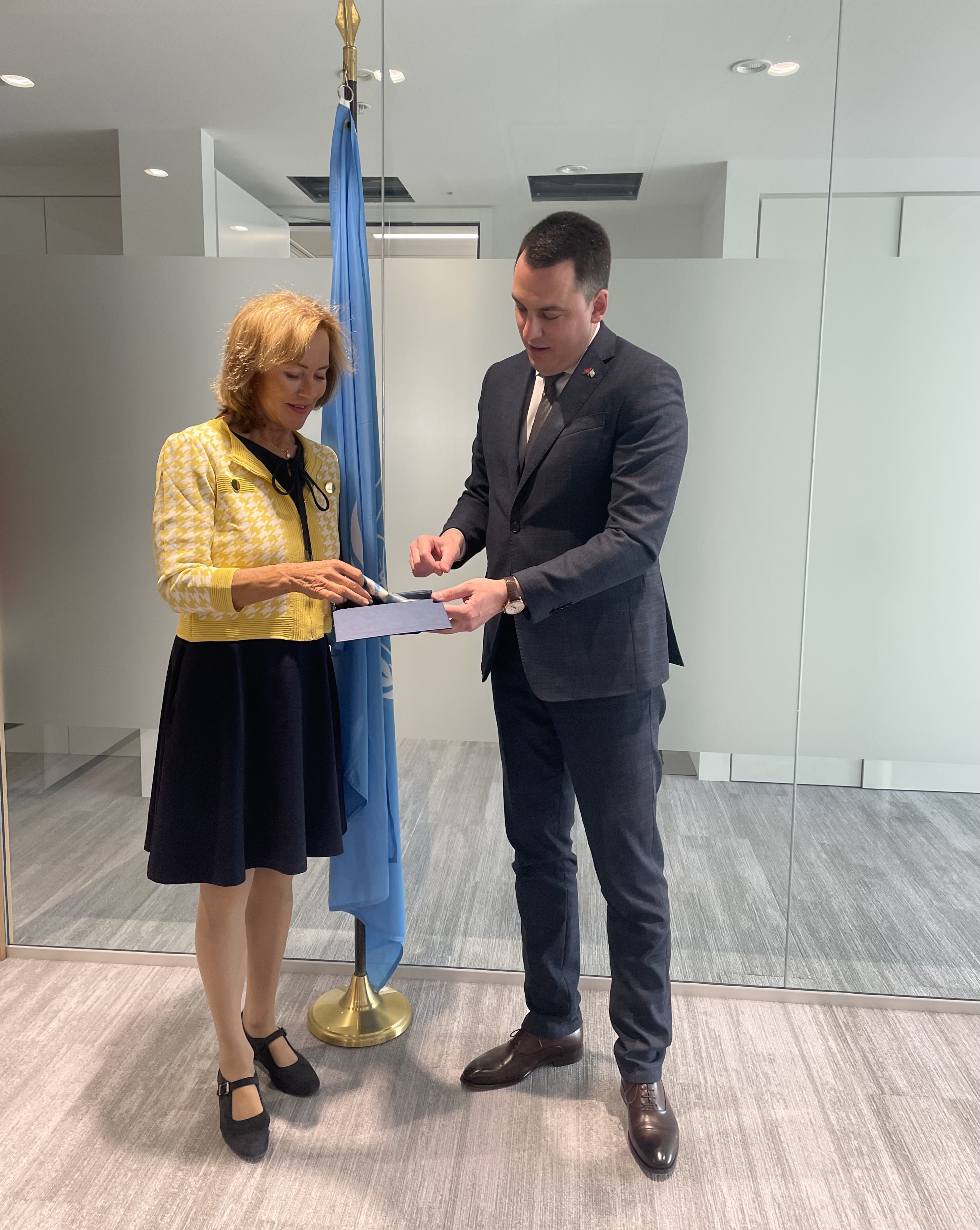 Delegacija Glavnog grada na Forumu gradonačelnika u Ženevi