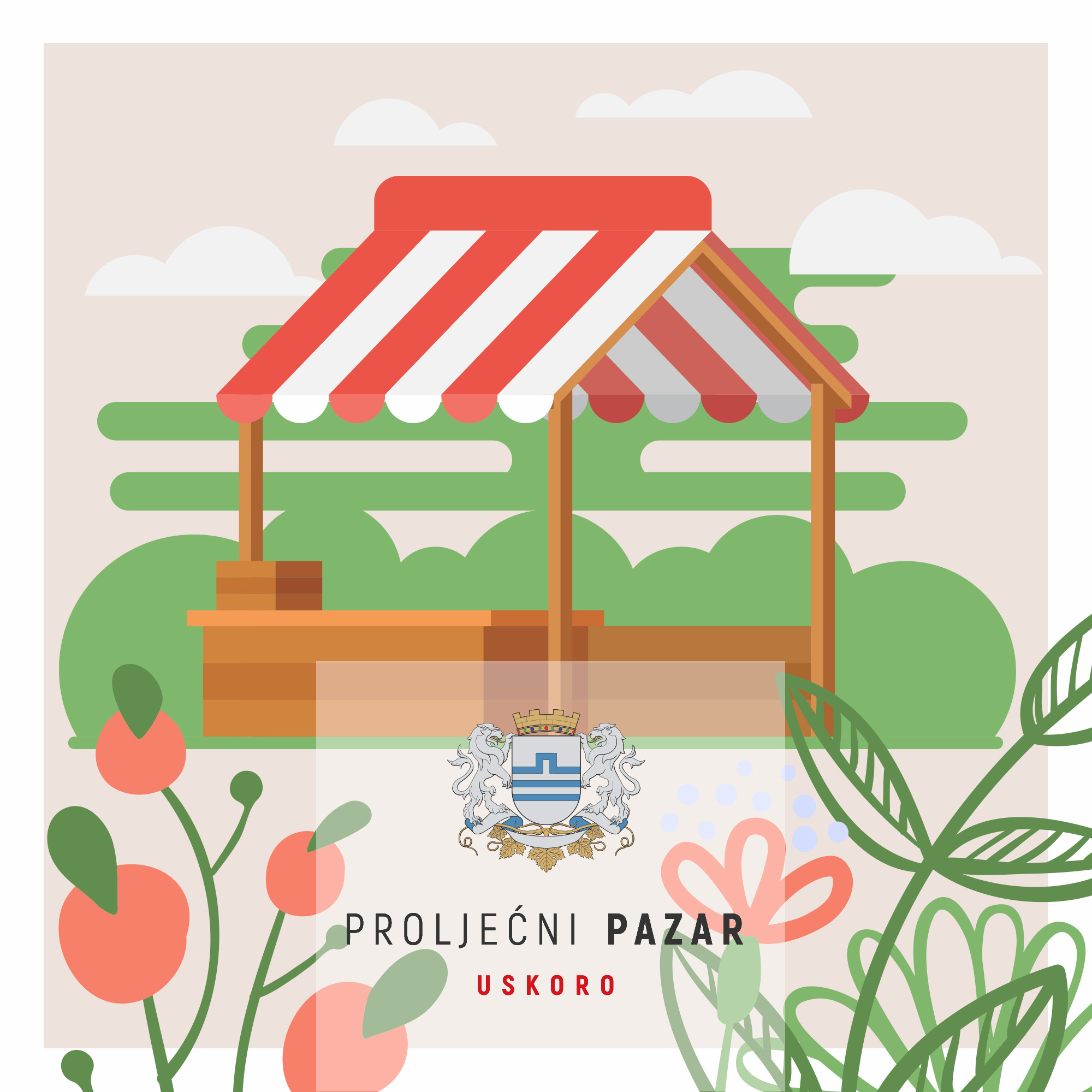 Počele pripreme za Podgorički proljećni pazar; Raspisan Konkurs za besplatno korišćenje kućica