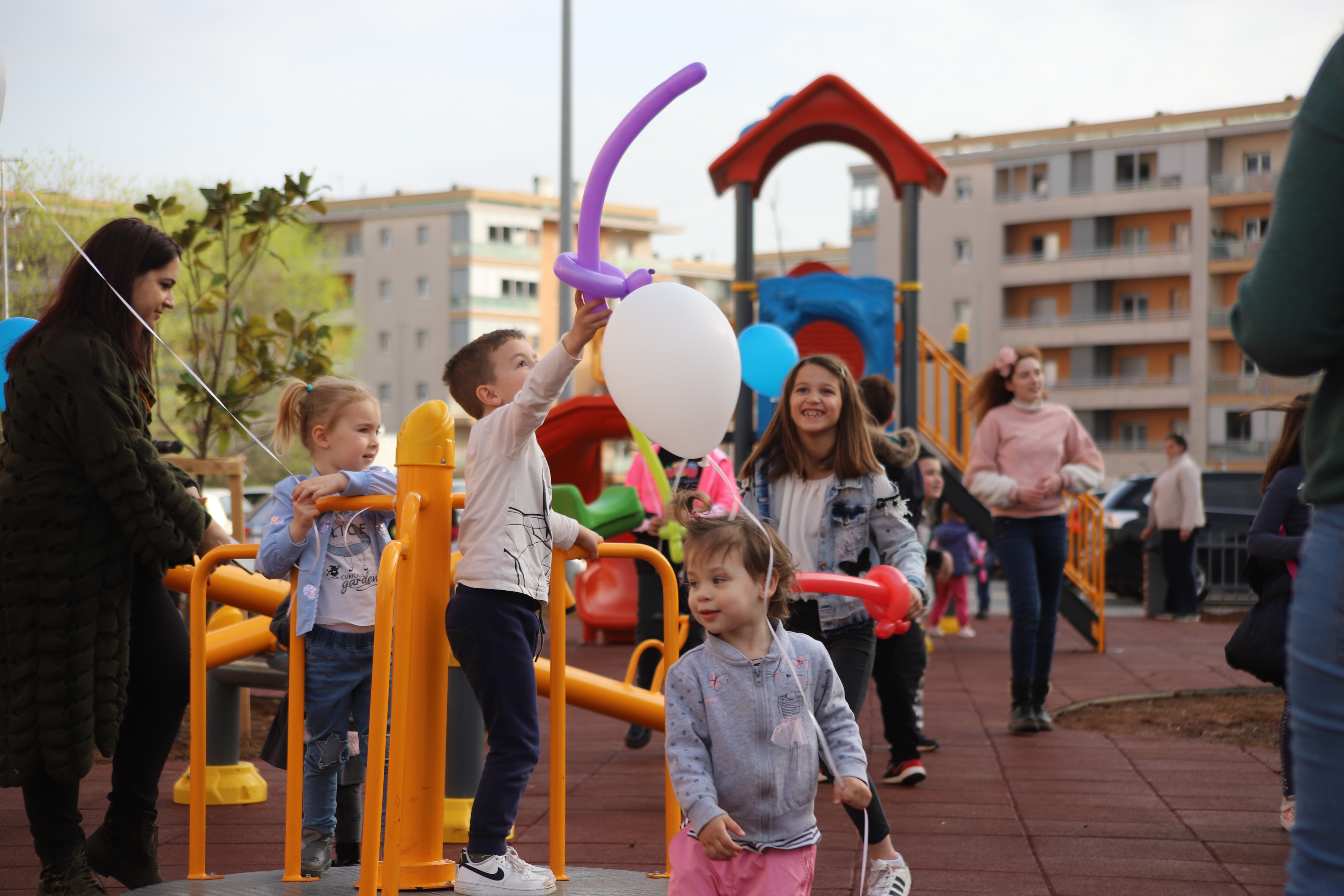 Uređena zelena površina i dječje igralište i u City kvartu