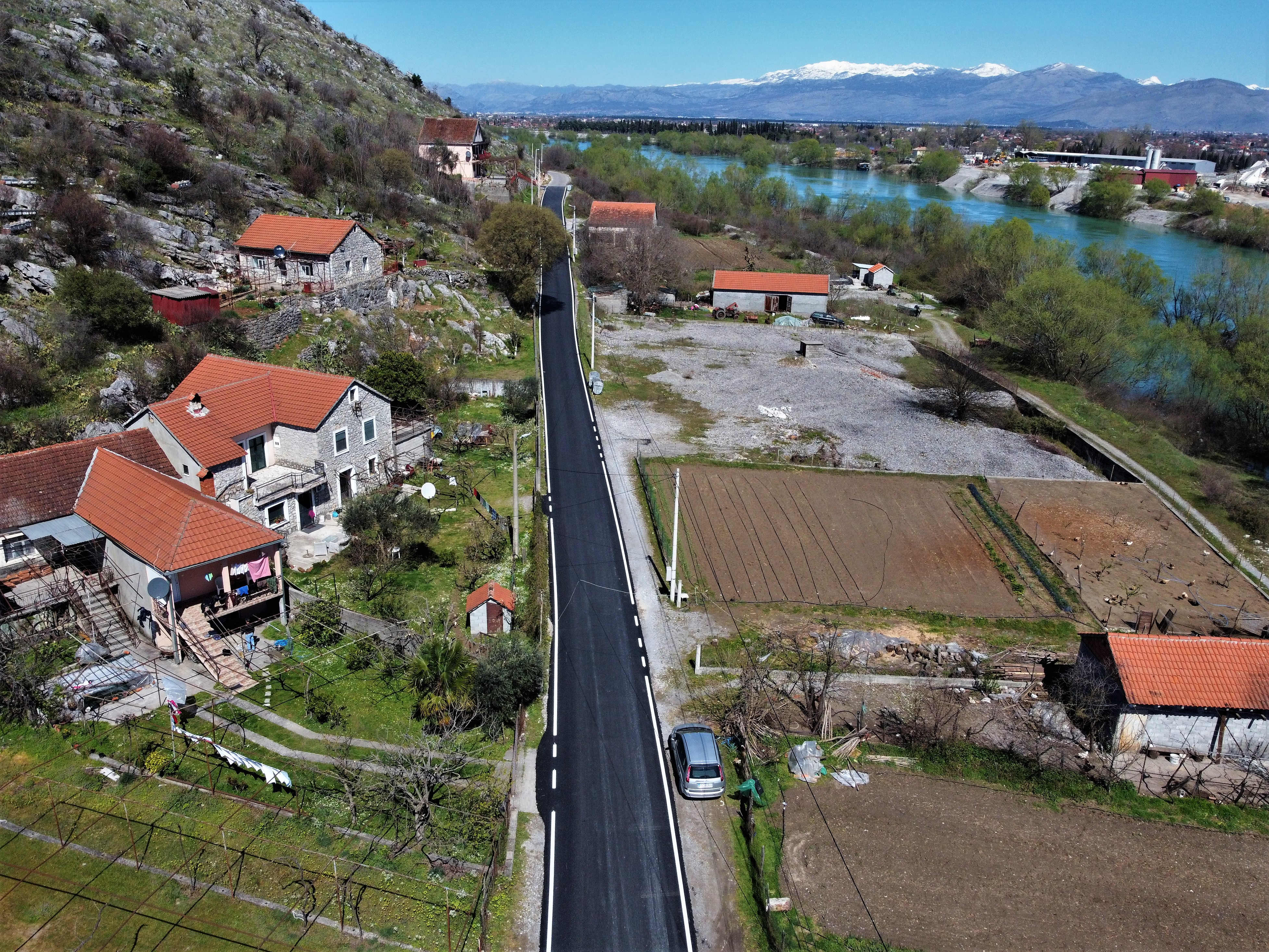 Završena sanacija putnog pravca Vukovci - Ponari u dužini od 2,3 km