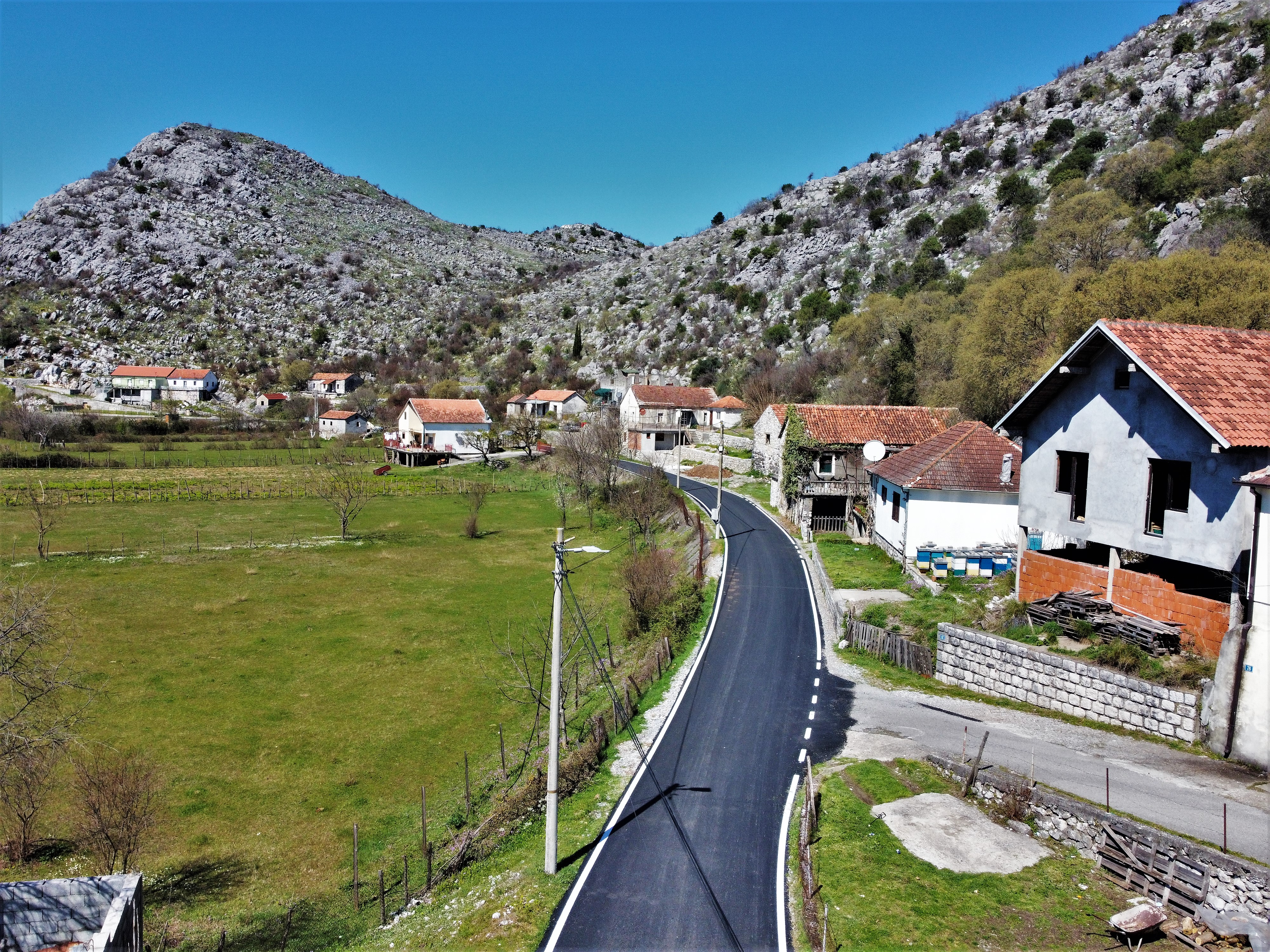 Završena sanacija putnog pravca Vukovci - Ponari u dužini od 2,3 km