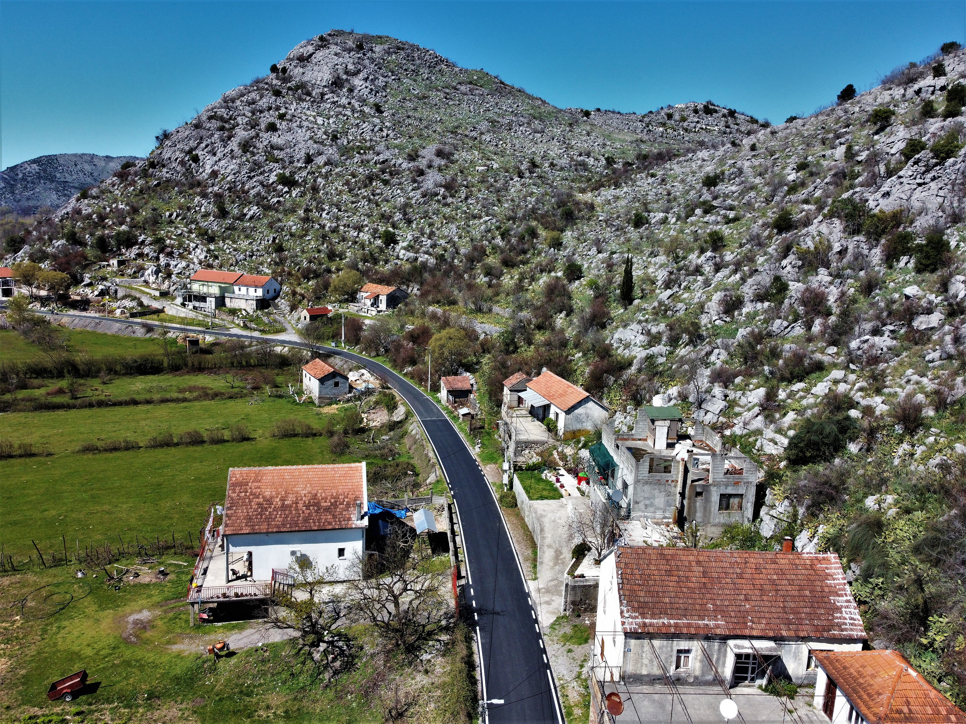 Završena sanacija putnog pravca Vukovci - Ponari u dužini od 2,3 km