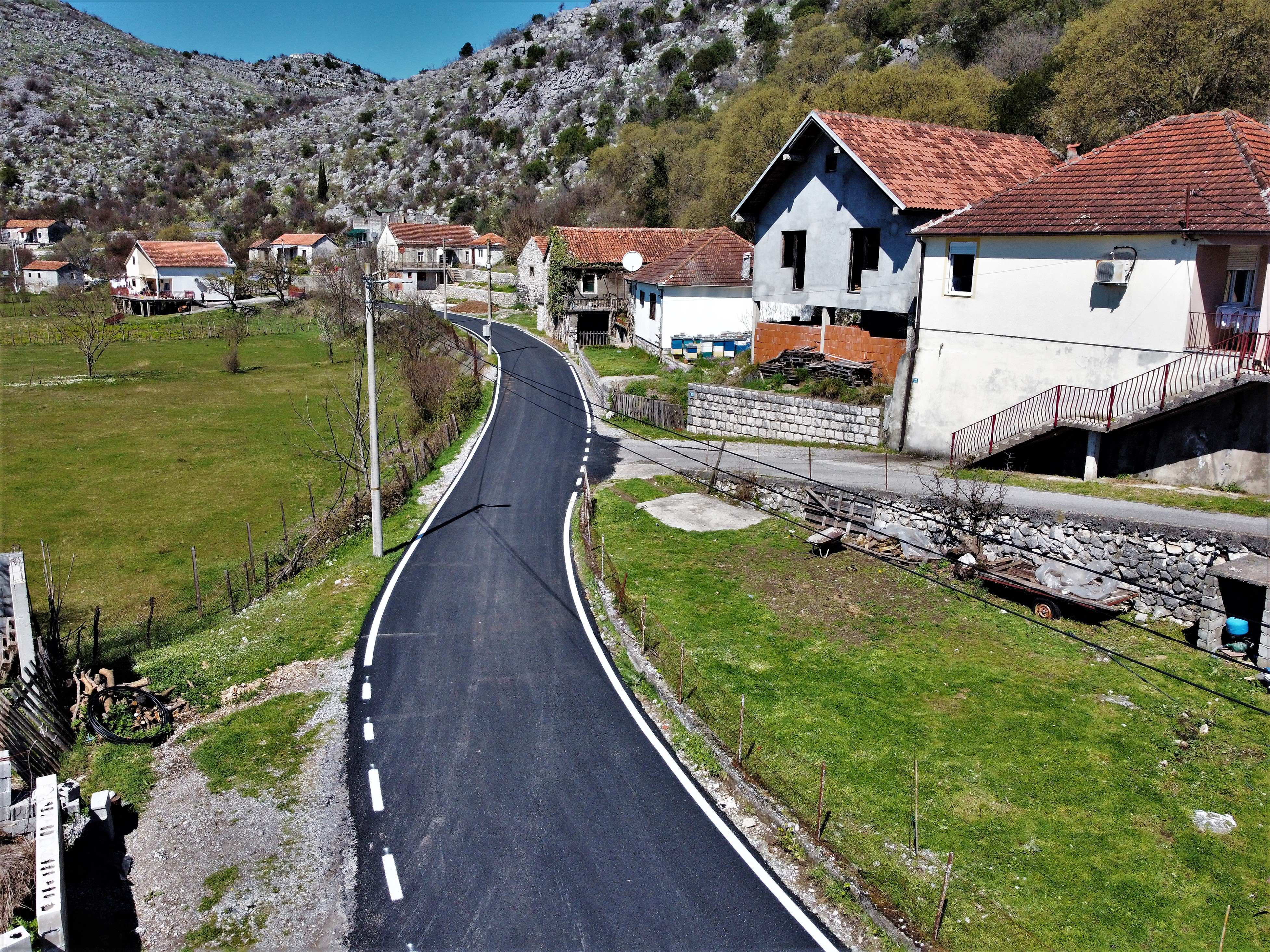 Završena sanacija putnog pravca Vukovci - Ponari u dužini od 2,3 km