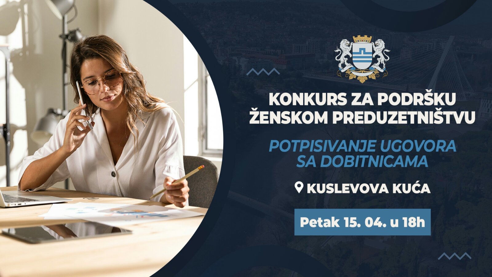 Potpisivanje ugovora sa dobitnicama podrške za razvoj ženskog preduzetništva