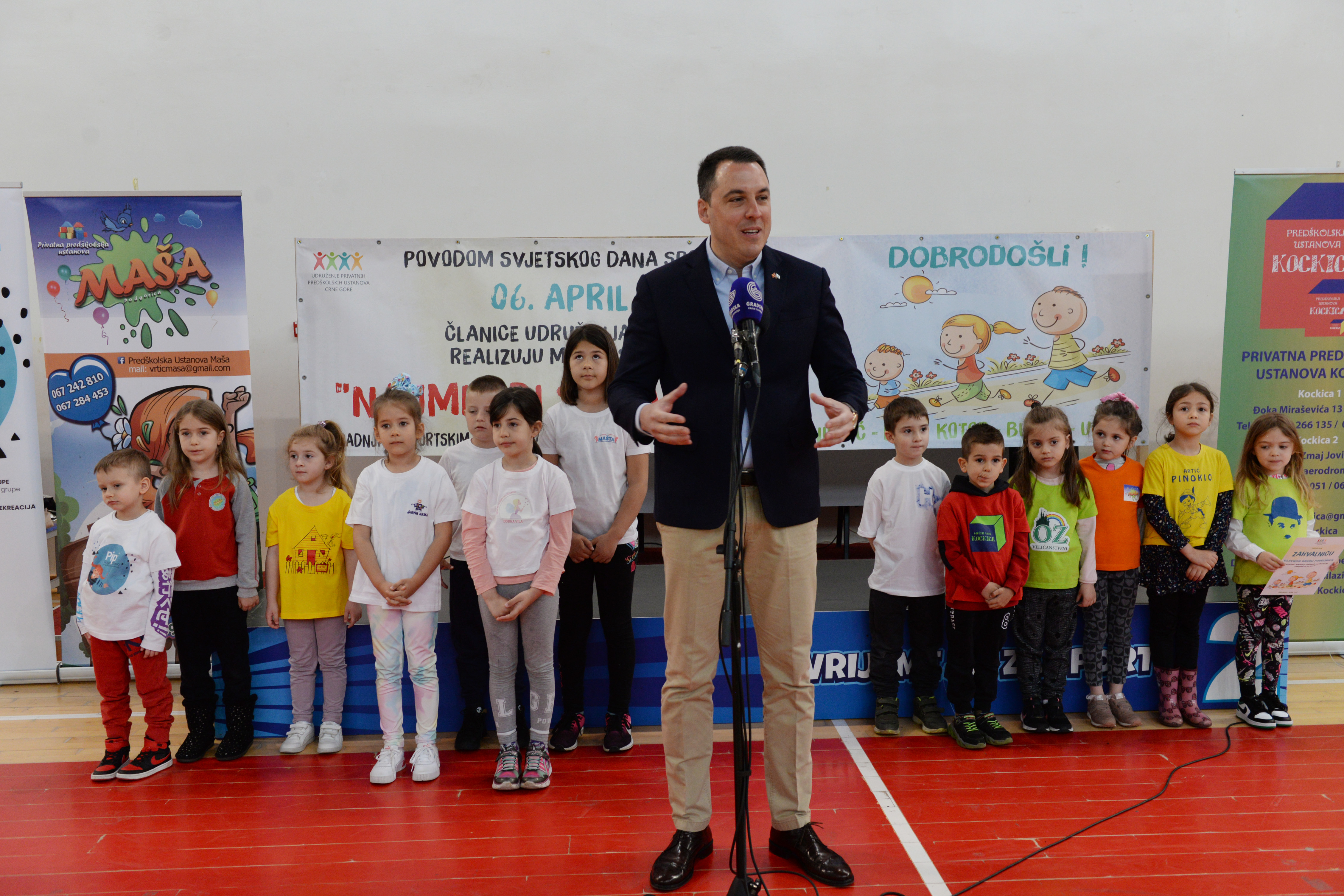 Vuković otvorio manifestaciju "Najmlađi su za sport": Stvaramo najbolje uslove za bavljenje sportom