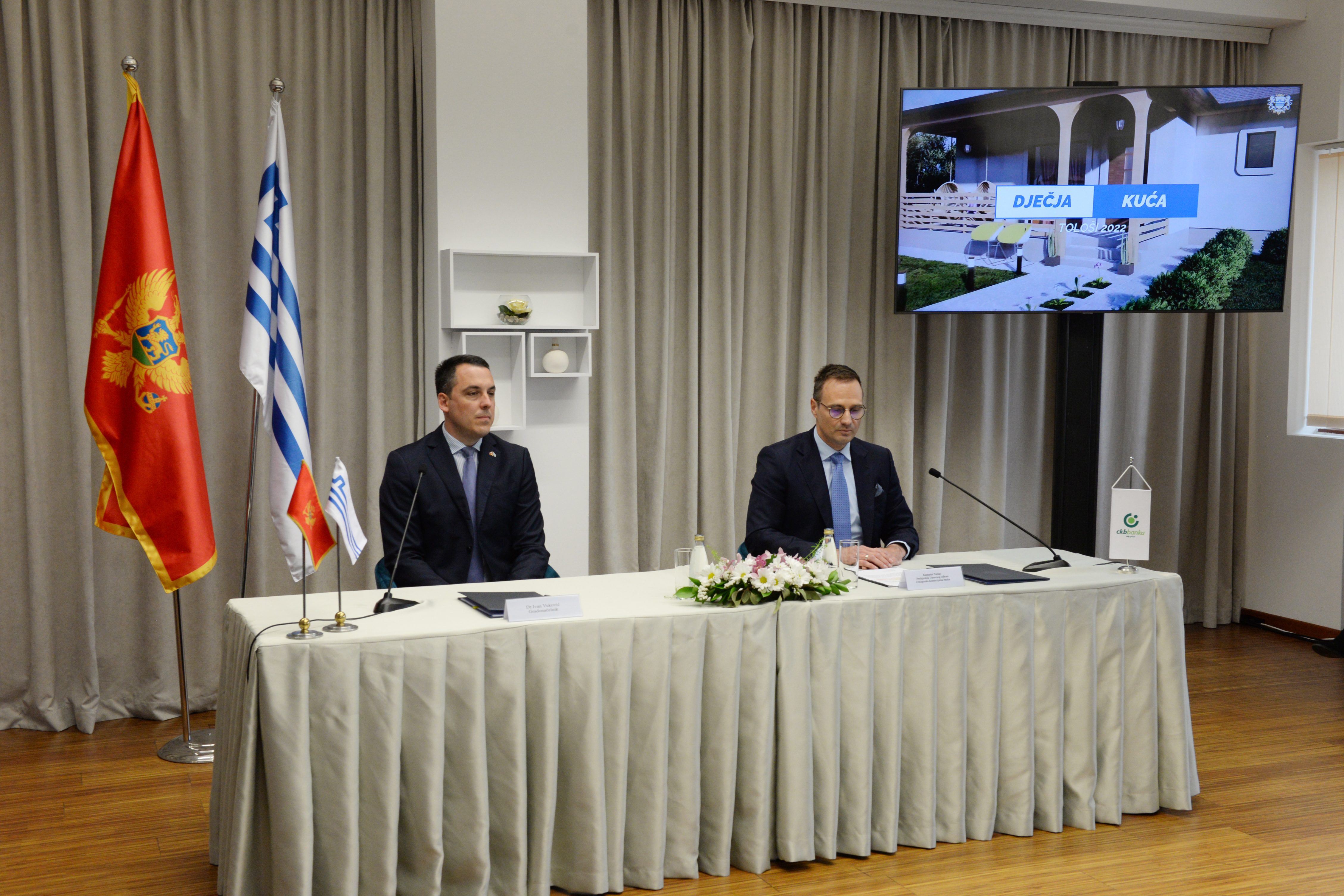 Glavni grad i CKB potpisali ugovor o donaciji; Podgorica dobija Dječju kuću - važan korak u borbi protiv nasilja nad djecom