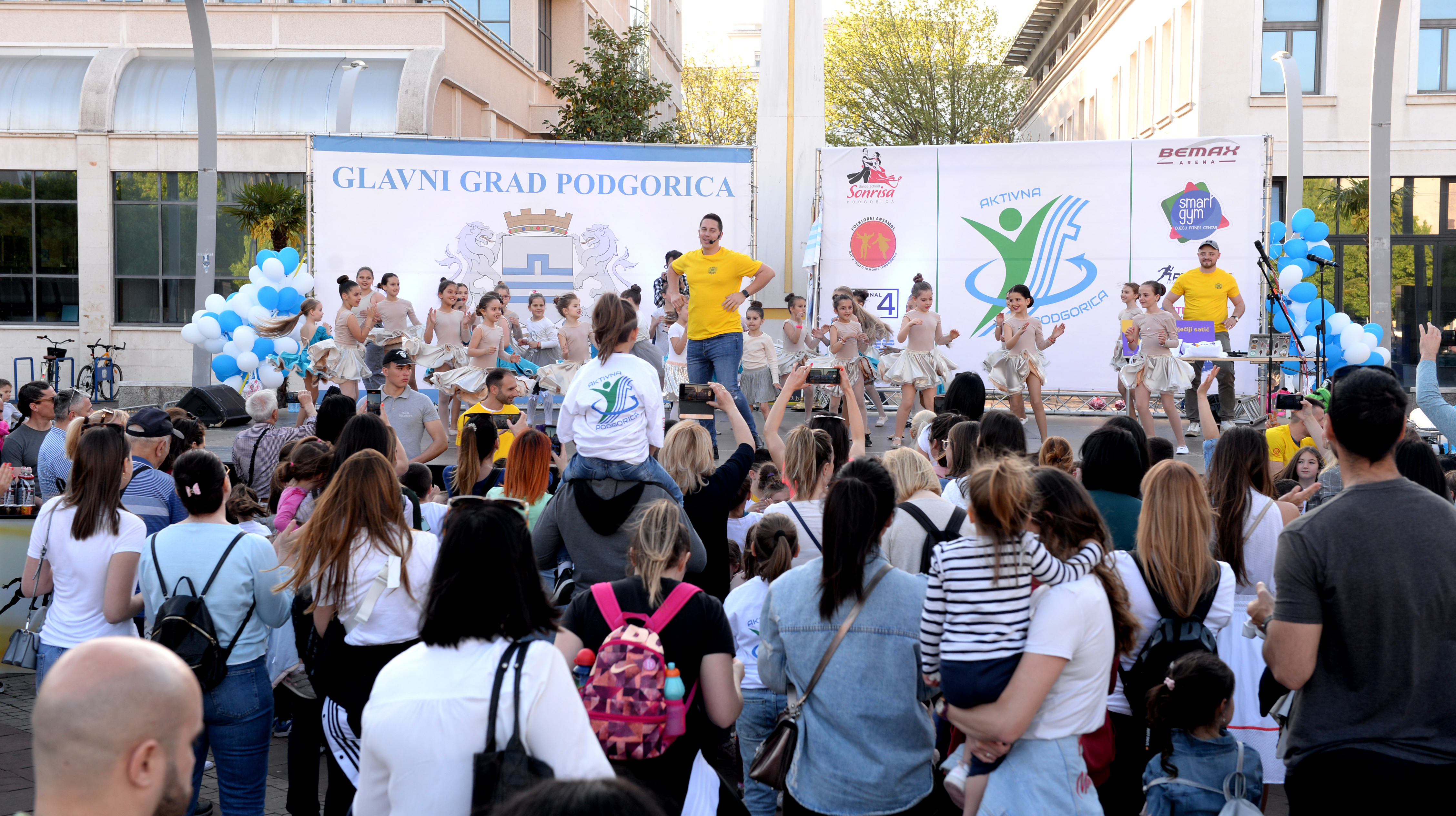Održana manifestacija Aktivna Podgorica; Promovisani zdravi stilovi života