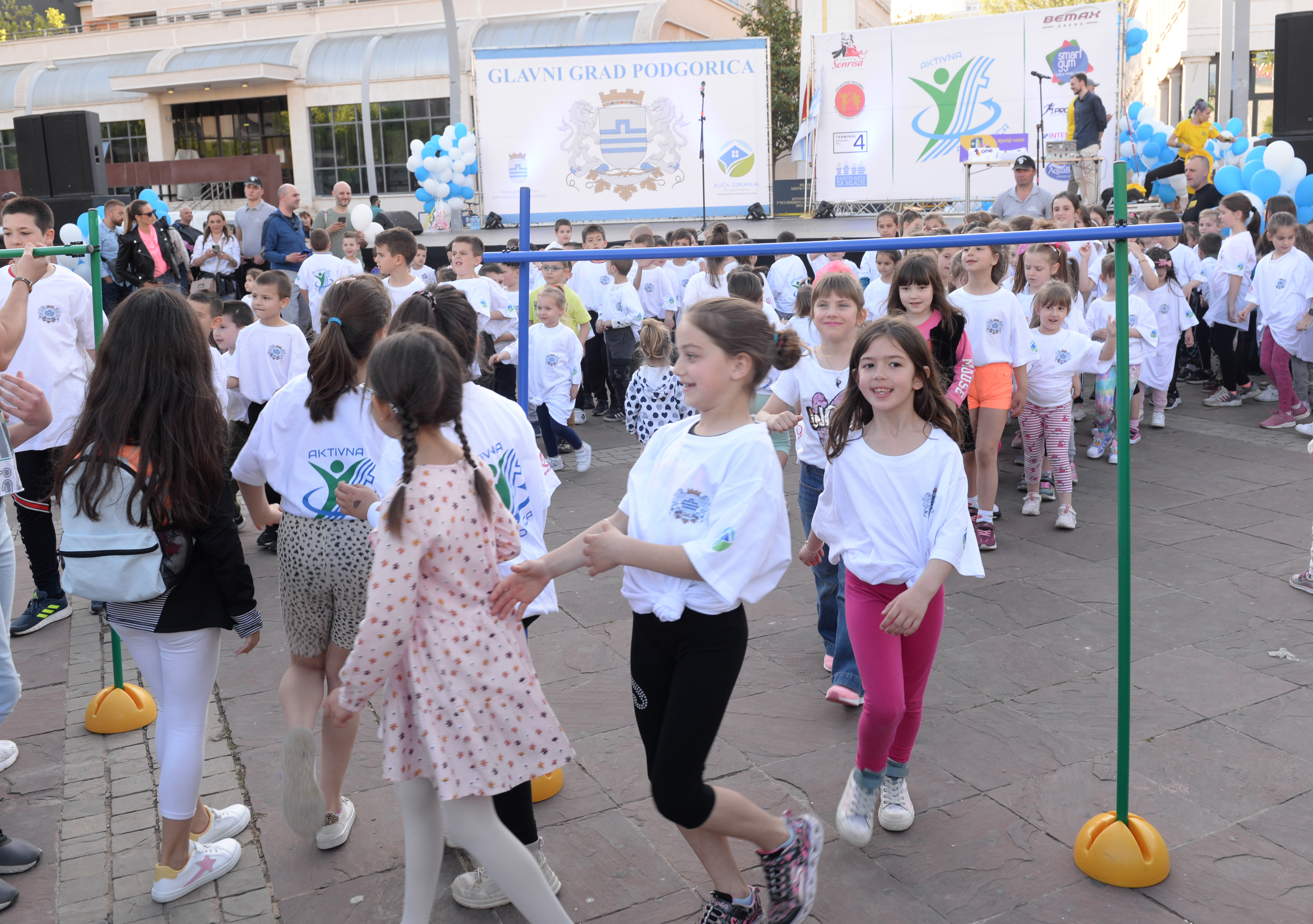 Održana manifestacija Aktivna Podgorica; Promovisani zdravi stilovi života