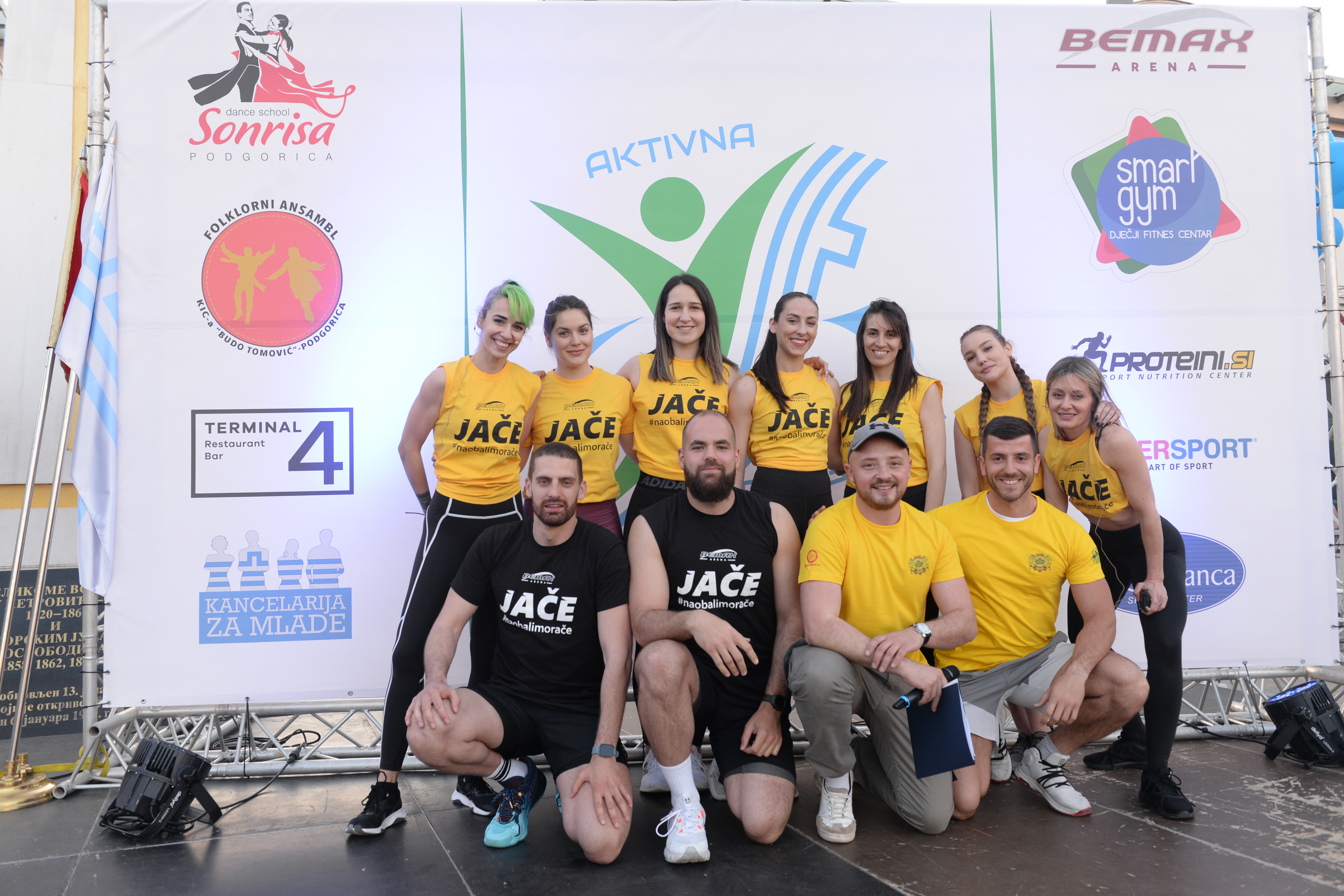 Održana manifestacija Aktivna Podgorica; Promovisani zdravi stilovi života