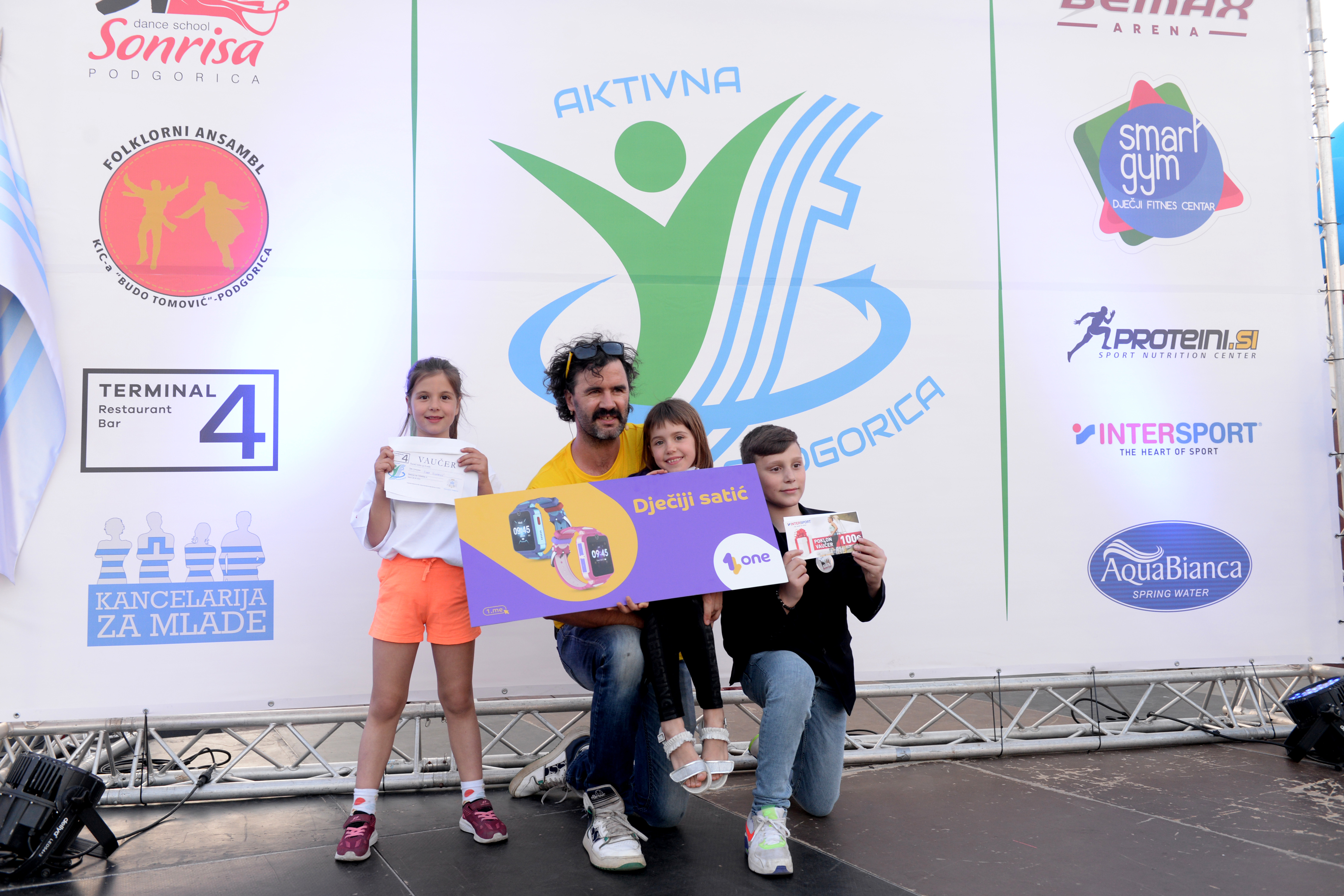 Održana manifestacija Aktivna Podgorica; Promovisani zdravi stilovi života