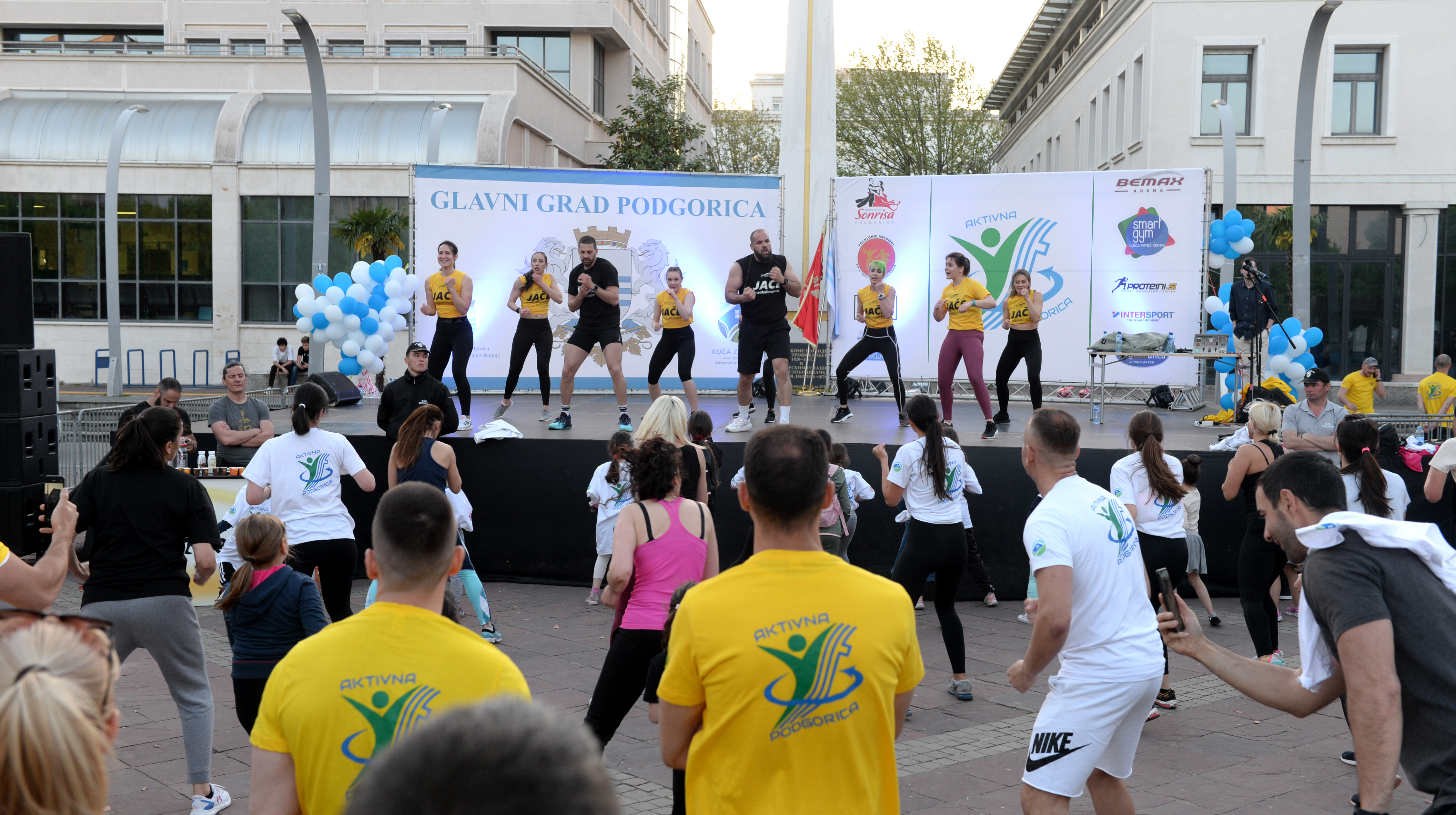 Održana manifestacija Aktivna Podgorica; Promovisani zdravi stilovi života