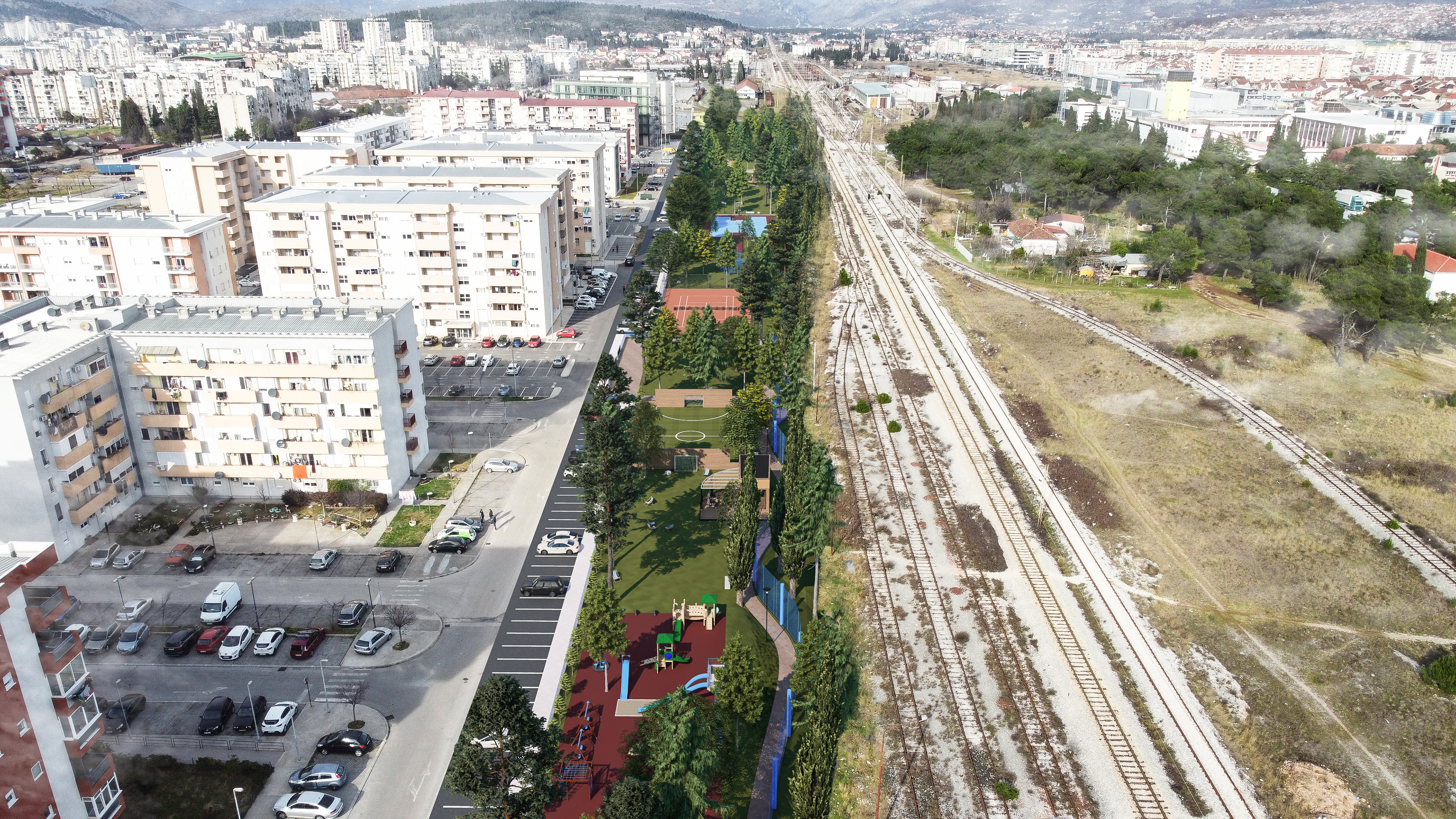 Nova sportsko-rekreativna zona i na Bulevaru Stanka Radonjića