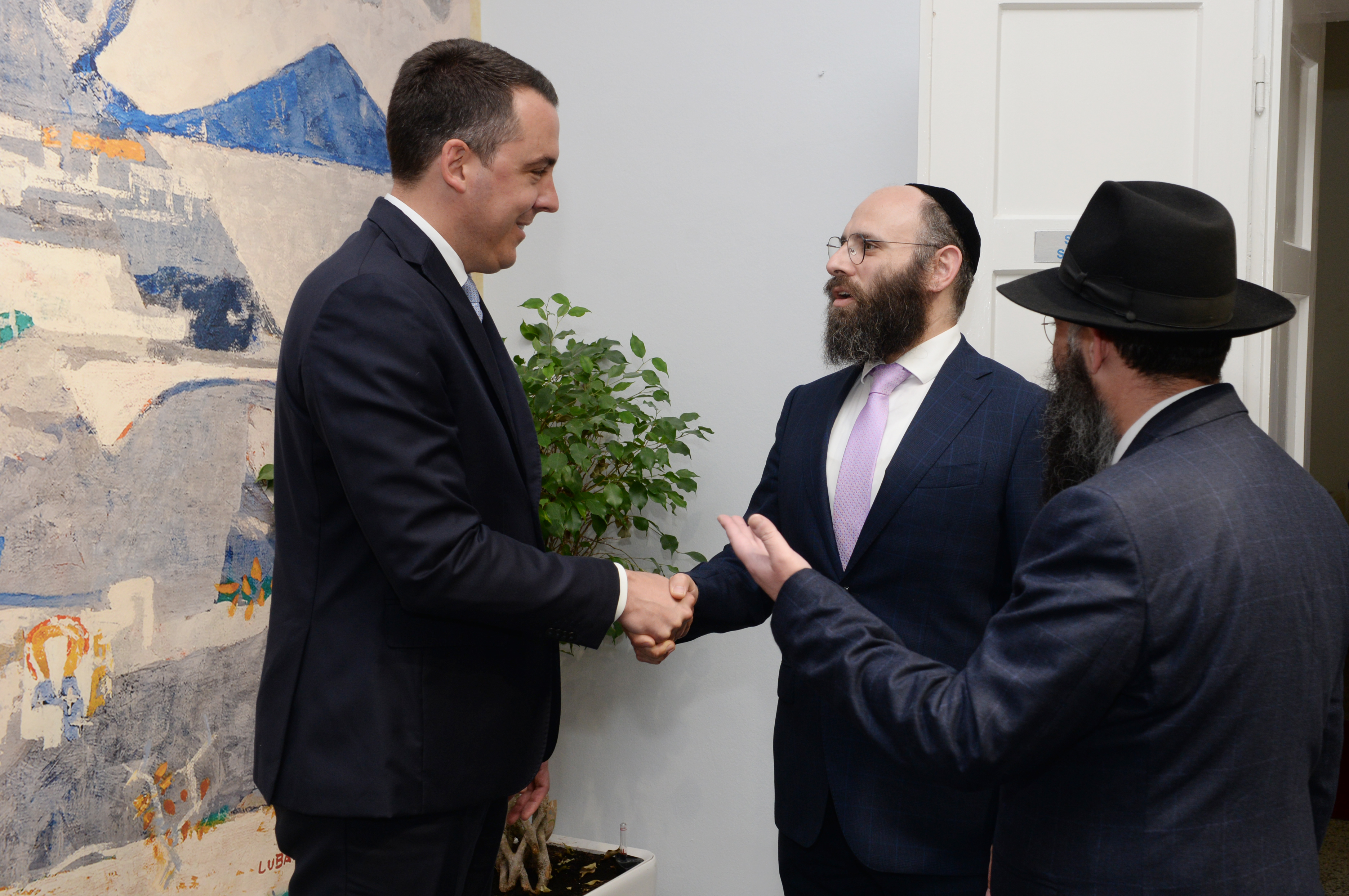 Delegacija Evropske jevrejske zajednice u posjeti Glavnom gradu; Vuković:  Multikonfesionalnost jedna od temeljnih vrijednosti Crne Gore i Podgorice