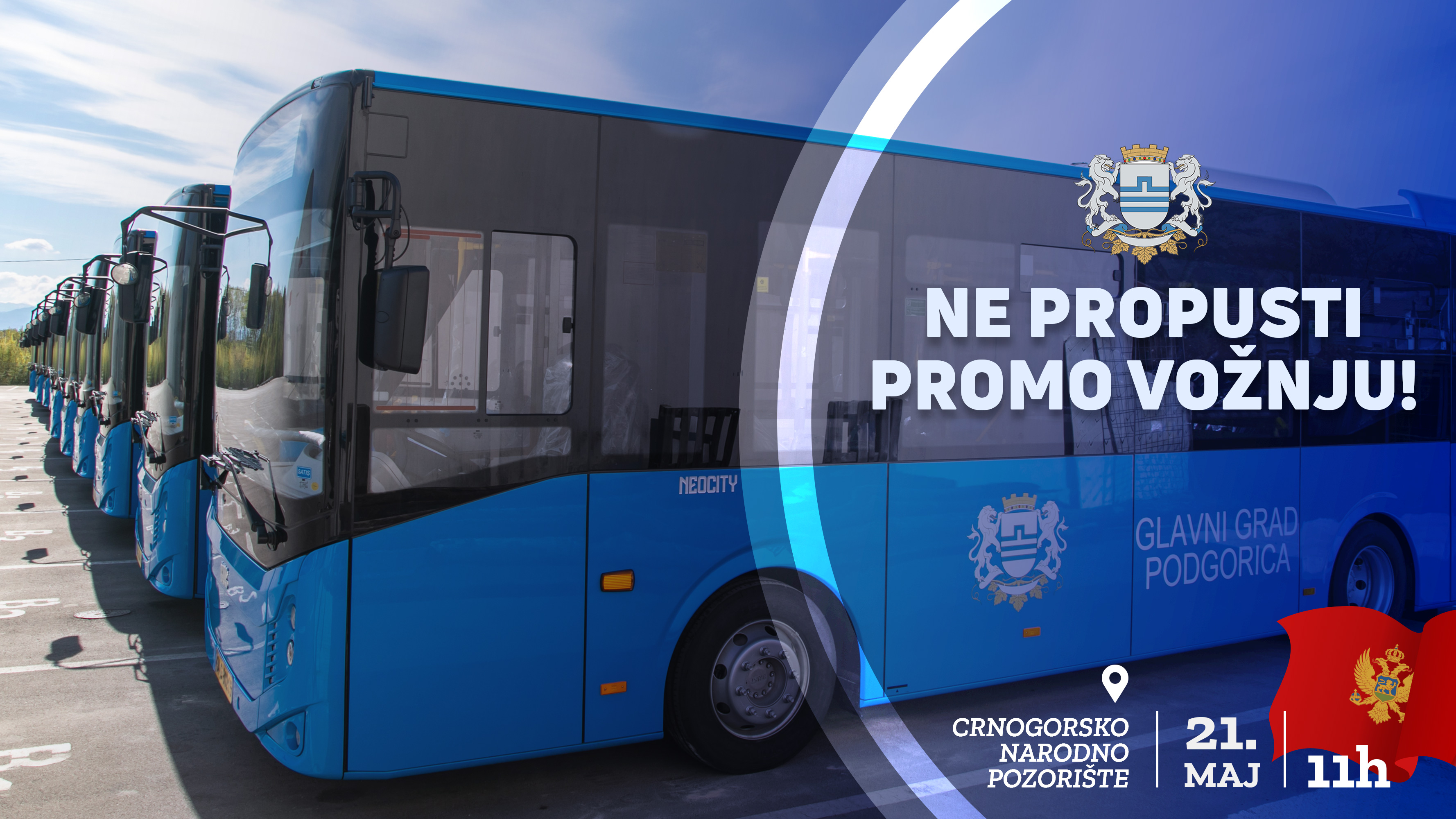Ne propusti promo vožnju novim autobusima