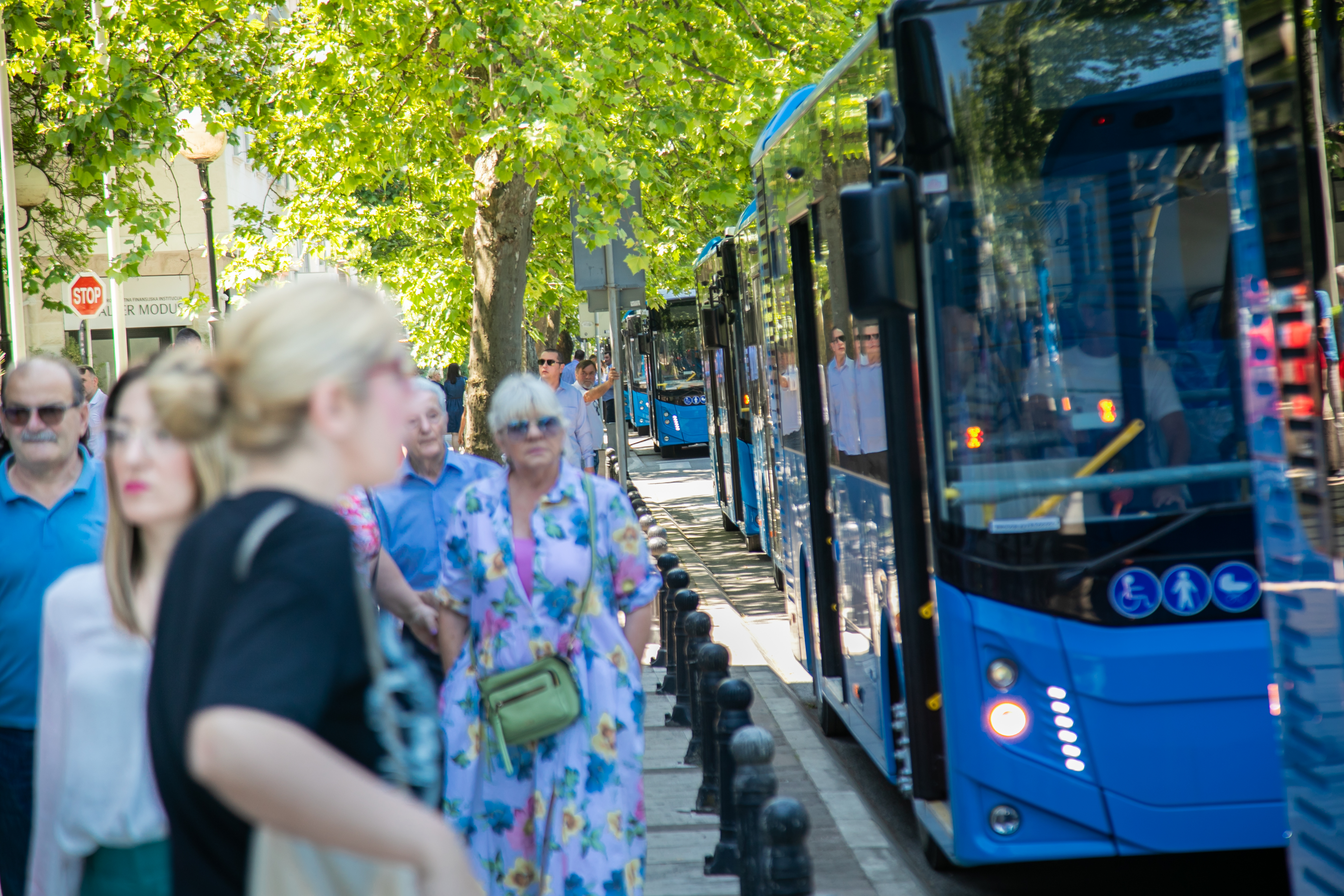 Podgoričani se vozili novim autobusima