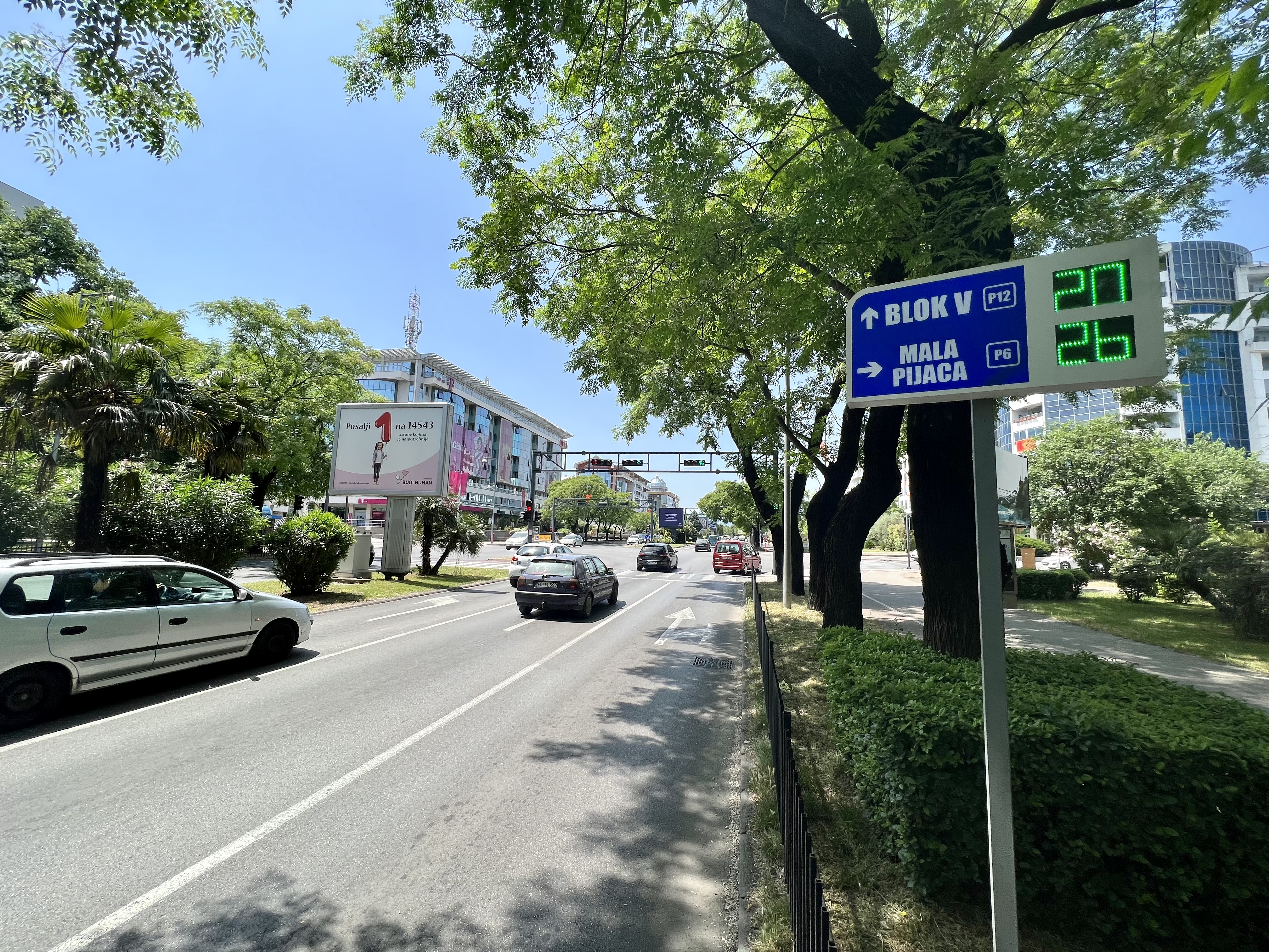 Parking servis nastavlja da unapređuje usluge; Info led table na još četiri lokacije