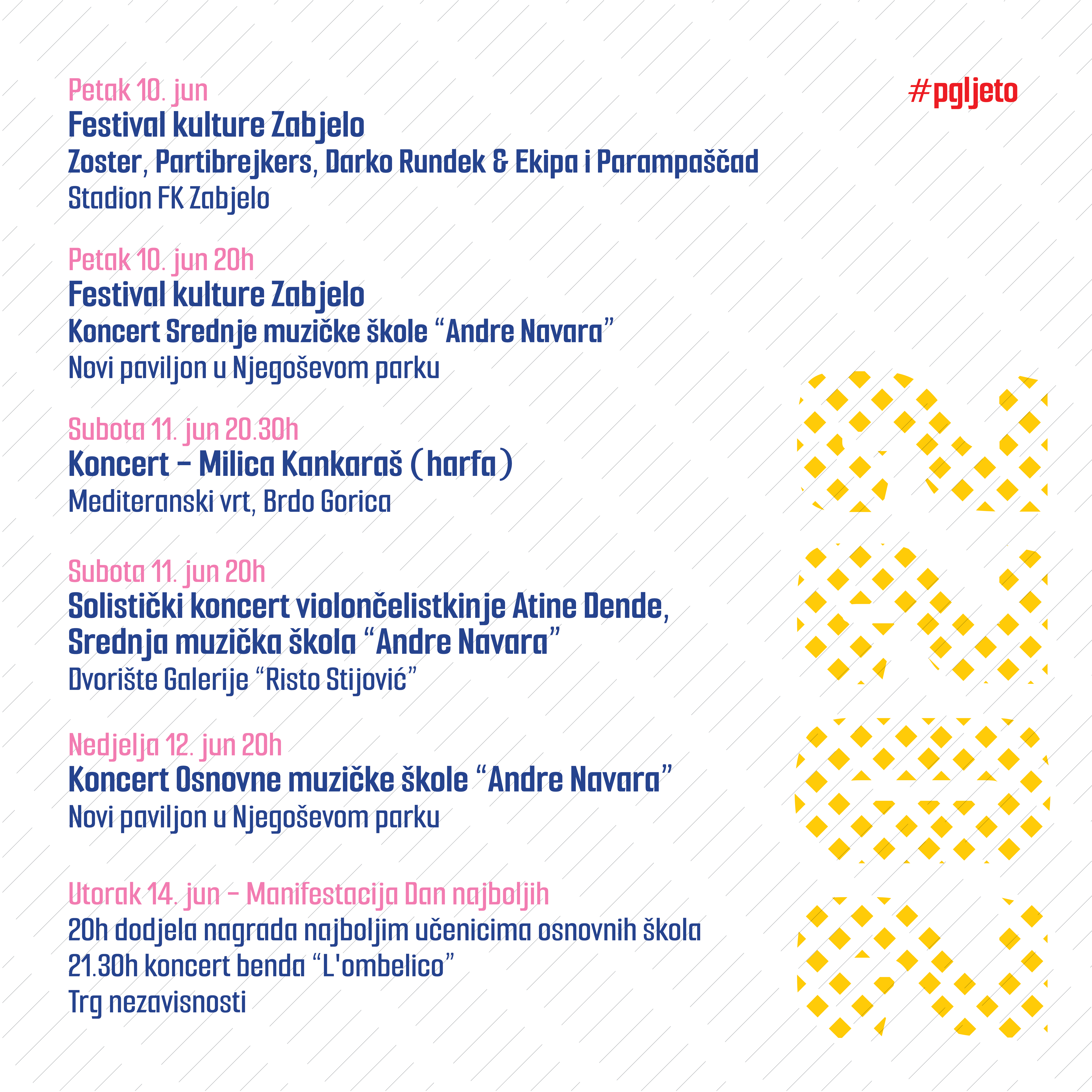 Počinje 23. Podgoričko kulturno ljeto; Bogat kulturni program očekuje nas u naredna tri mjeseca