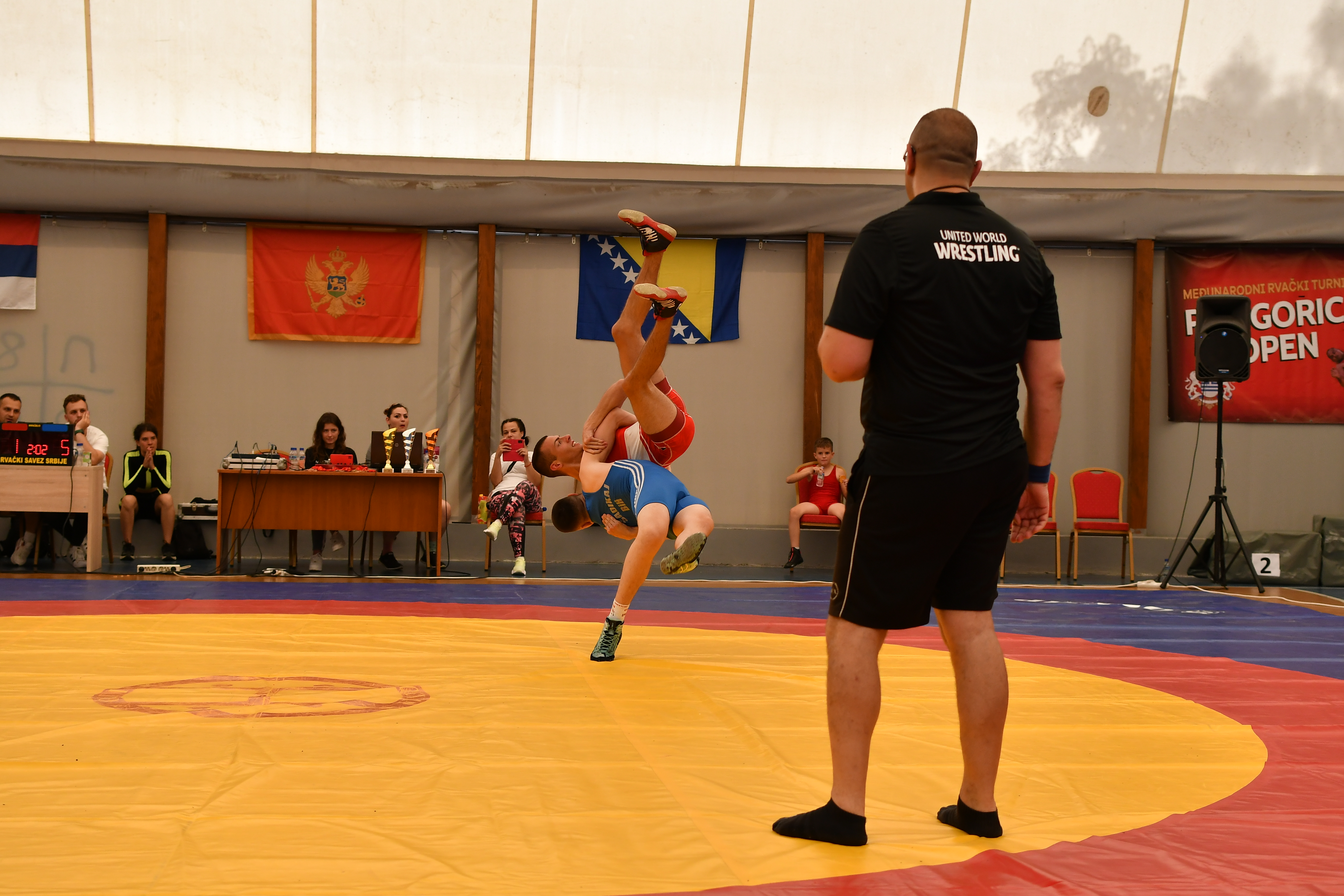 Održan međunarodni turnir u rvanju u nedavno rekonstruisanoj dvorani Venom